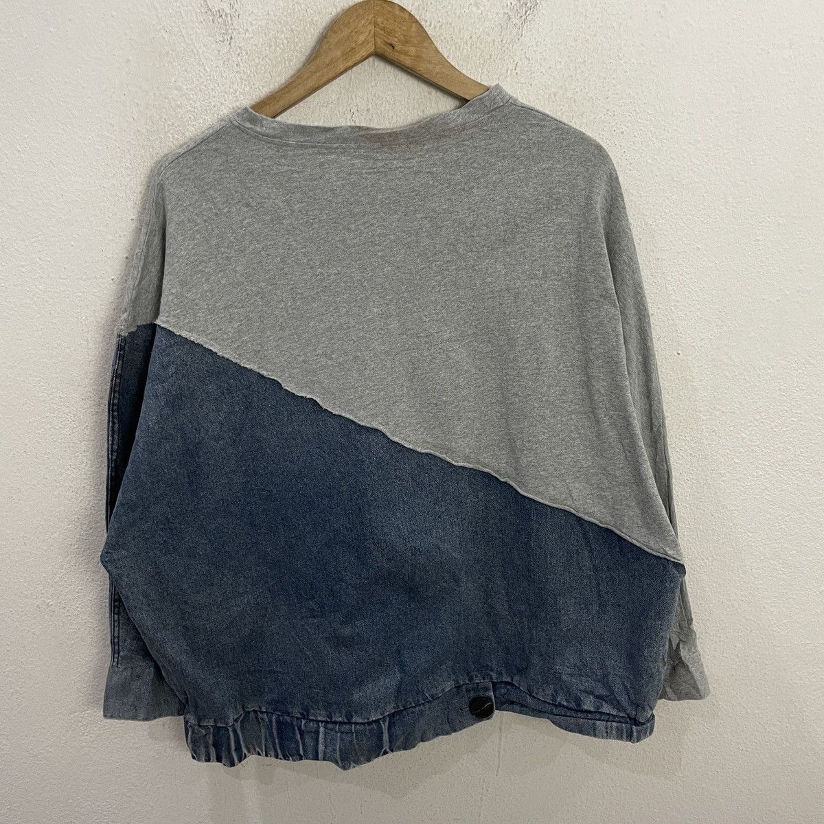 Lee Vintage Lee Custom Denim Sweatshirt Size US XXL / EU 58 / 5 - 8 Thumbnail