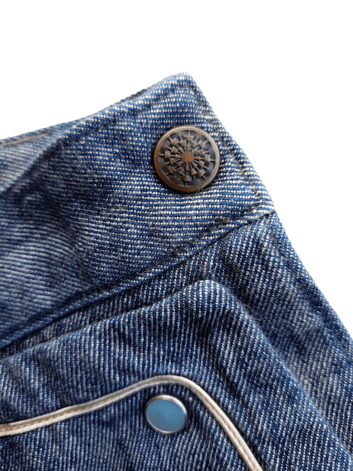 Japanese Brand × Vintage HR MARKET Women's Wide Leg Vintage Streetwear Denim Size 28" / US 6 / IT 42 - 9 Thumbnail