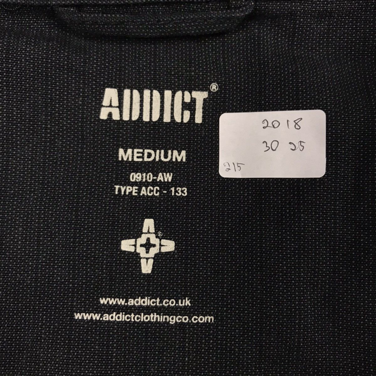 ADDICT ADDICT BLACK PUNK JAPAN STYLE MILITARY JACKET Size US M / EU 48-50 / 2 - 13 Thumbnail