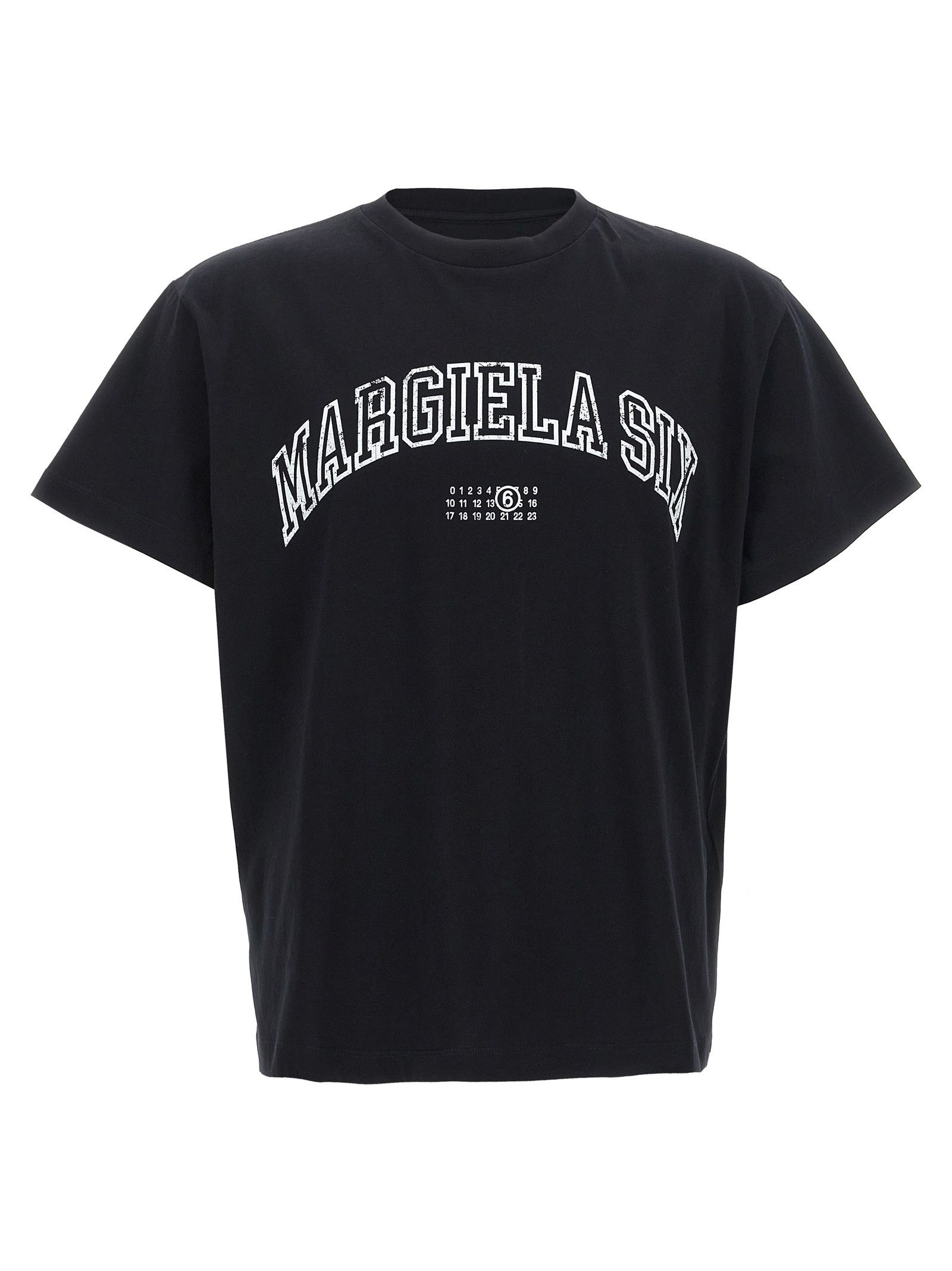 Maison Margiela Logo Print T-Shirt | Grailed