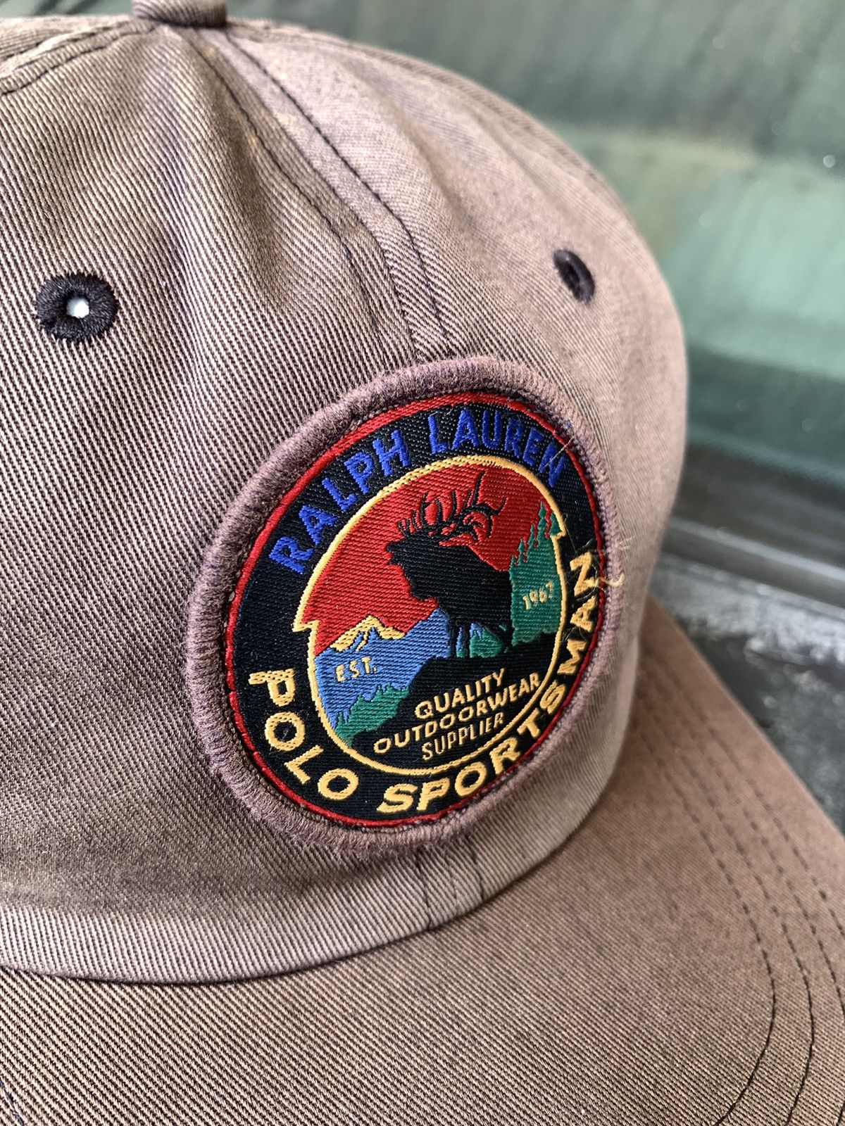 Polo Ralph Lauren × Vintage Vintage polo sportman hat Size ONE SIZE - 2 Thumbnail