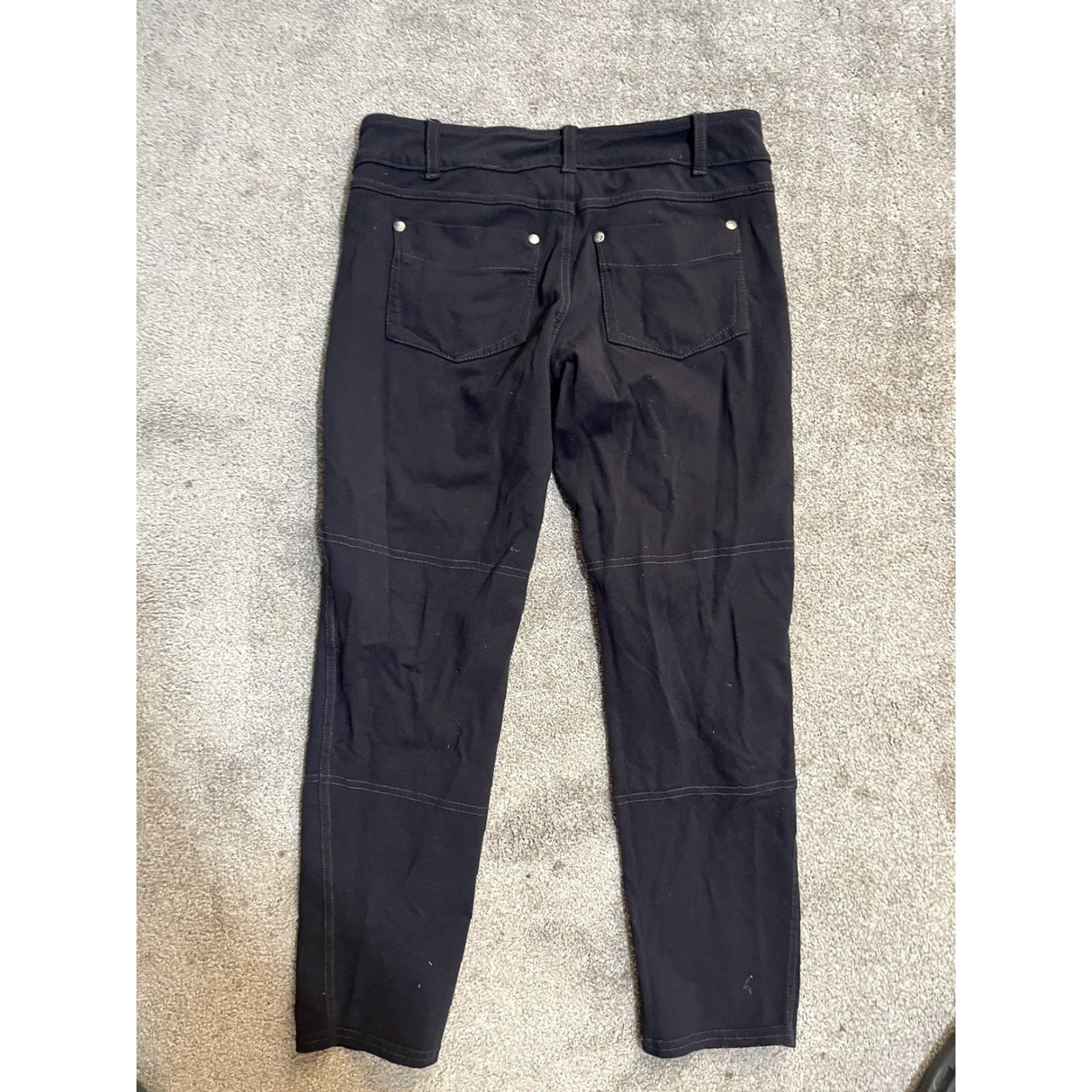 Athleta Athleta Women's Black Classic Jegging Slim Leg Pants Style #818620 Size Small Black Size 28" / US 6 / IT 42 - 3 Thumbnail