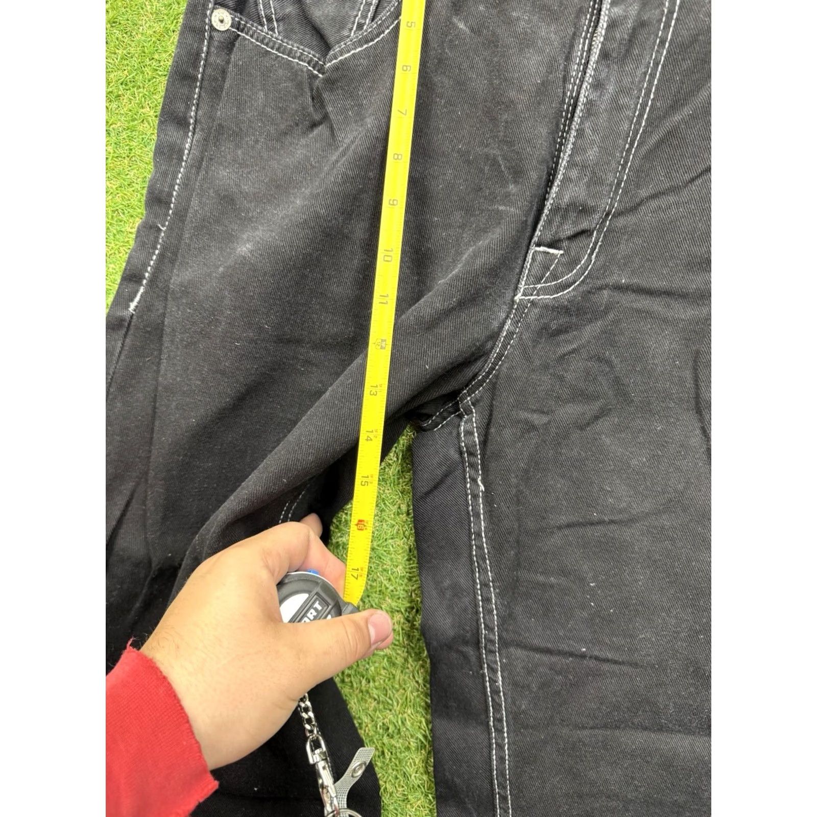 Ecko Unltd. VINTAGE Ecko Unltd. Jeans Mens 36X32 Black Denim Baggy / Loose Fit Pockets 5-Pocket Y2K Size US 36 / EU 52 - 7 Thumbnail