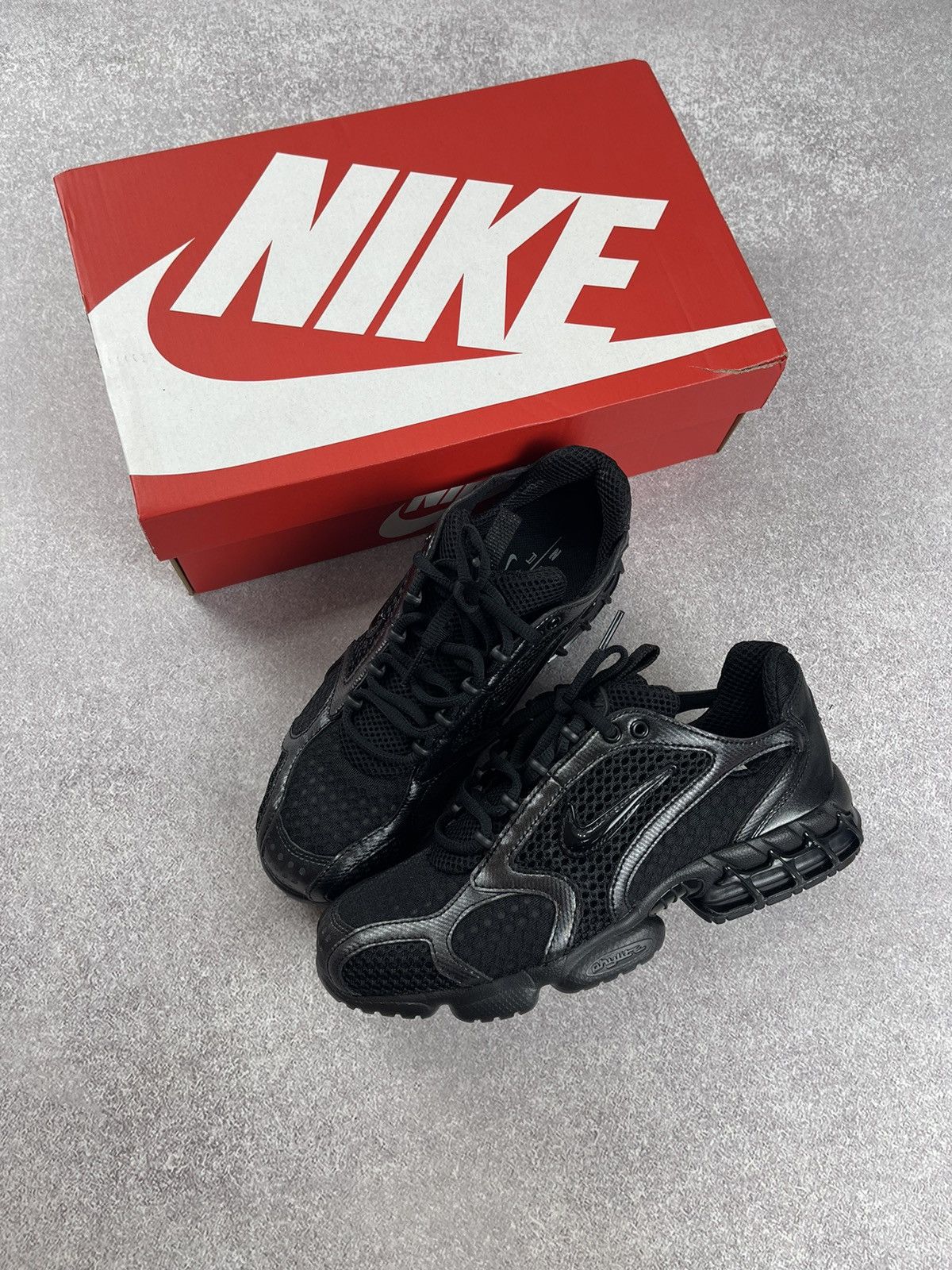 Nike Nike Air Zoom Spiridron Cage 2 Triple Black Size US 7 Size US 7 / EU 40 - 2 Thumbnail