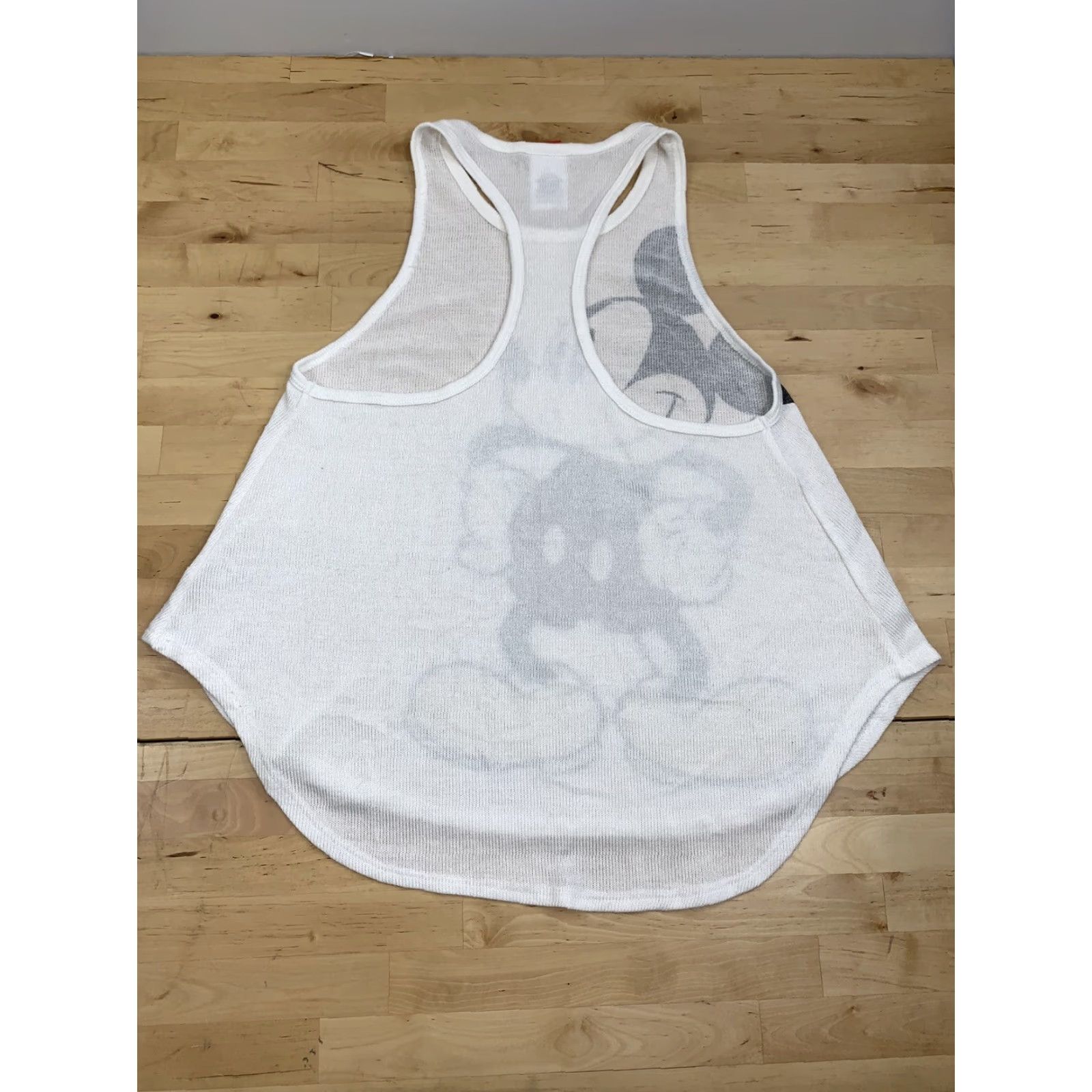 Disney Disney Mickey Mouse Graphic Racerback White Tank Top Women M Size M Photos Size M / US 6-8 / IT 42-44 - 3 Thumbnail