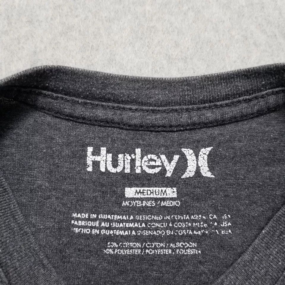 Hurley Hurley Shirt Mens Medium Short Sleeve Spell Out Logo Size US M / EU 48-50 / 2 - 6 Thumbnail