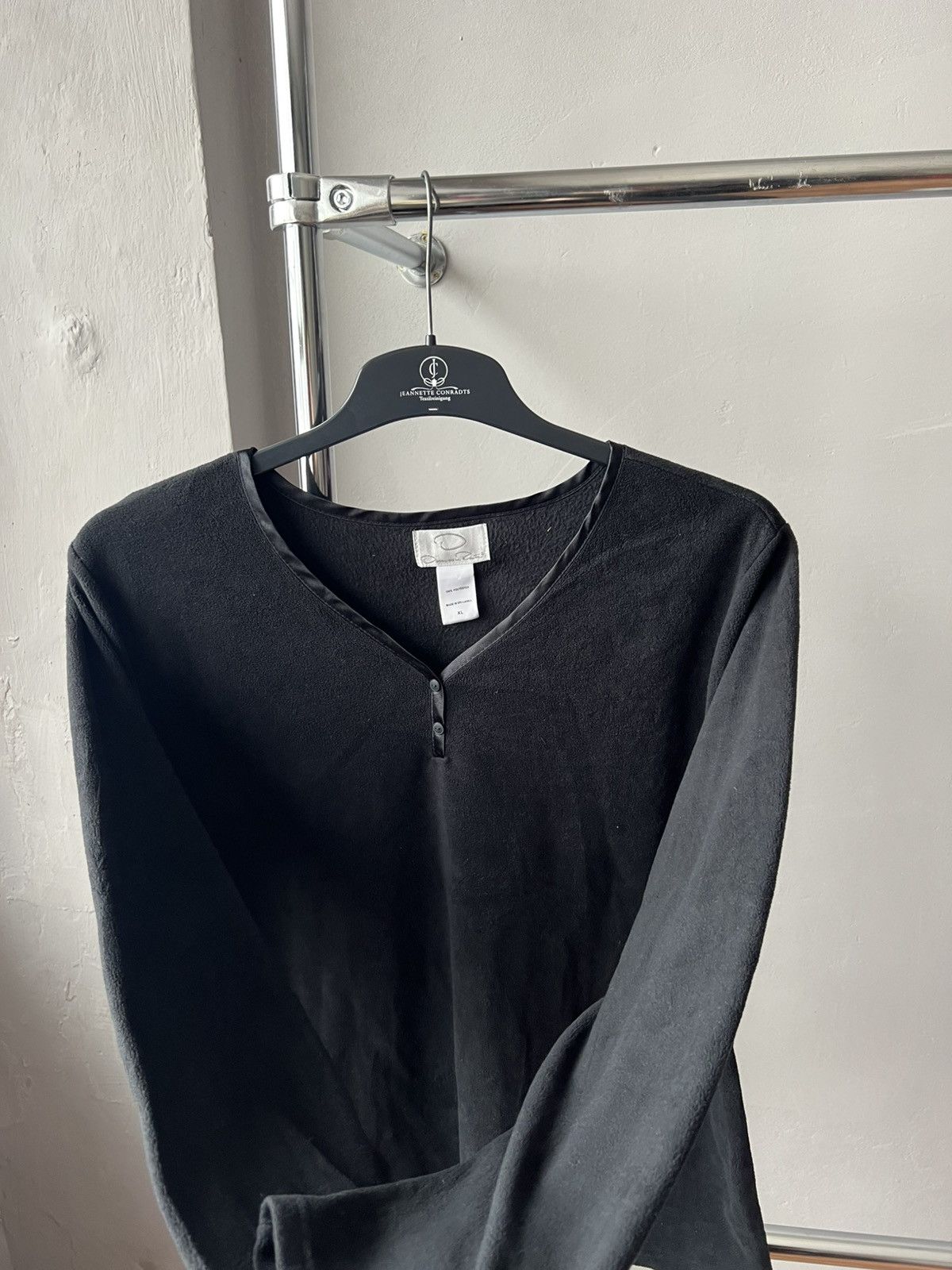 Oscar De La Renta OSCAR DE LA RENTA BLACK TEDDY WOMEN LONG SLEEVE XL Size XL / US 12-14 / IT 48-50 - 7 Thumbnail
