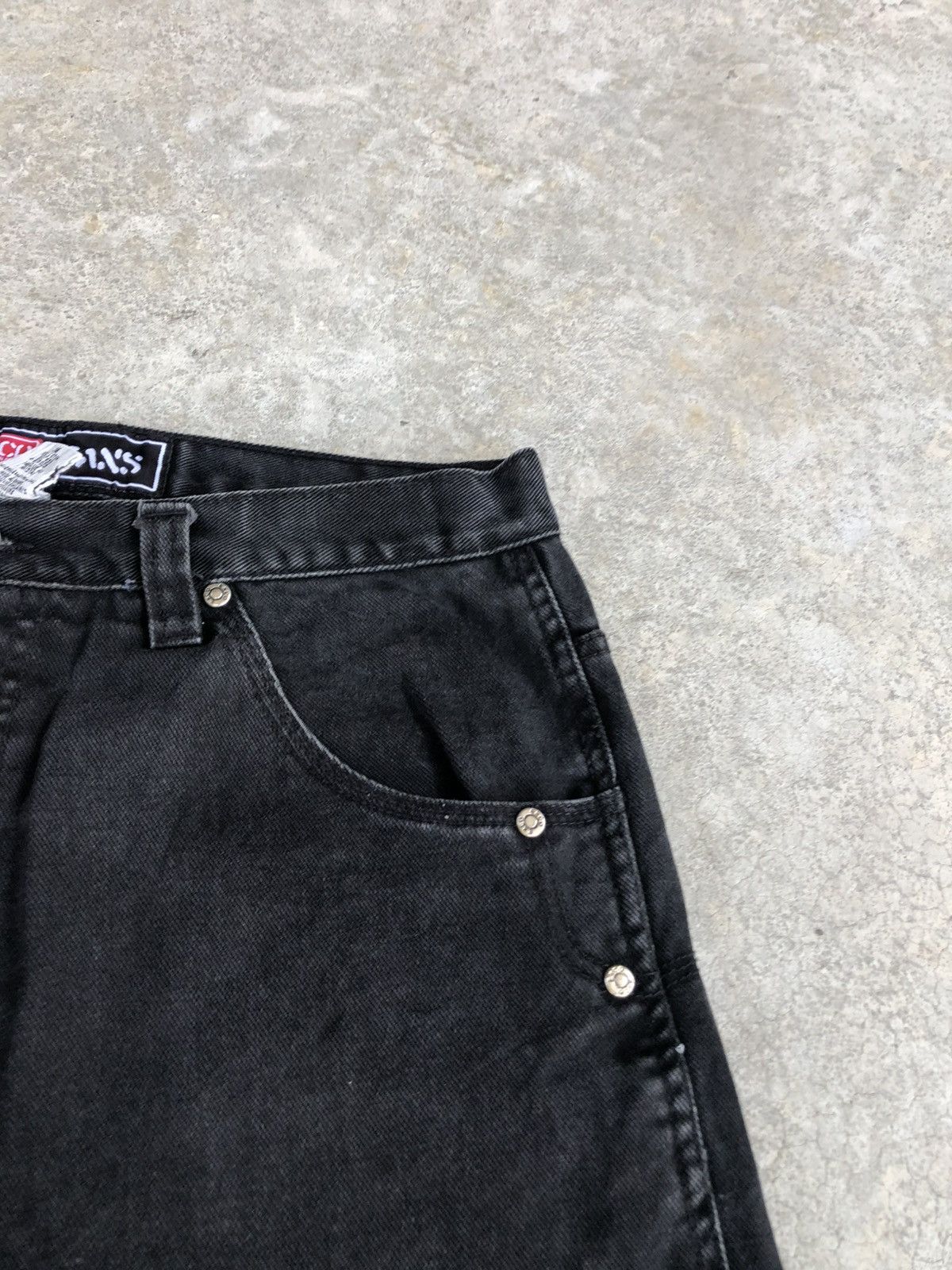Japanese Brand Japanese Exco Baggy Jeans Embroidered Carpenter Distressed Size US 34 / EU 50 - 15 Thumbnail