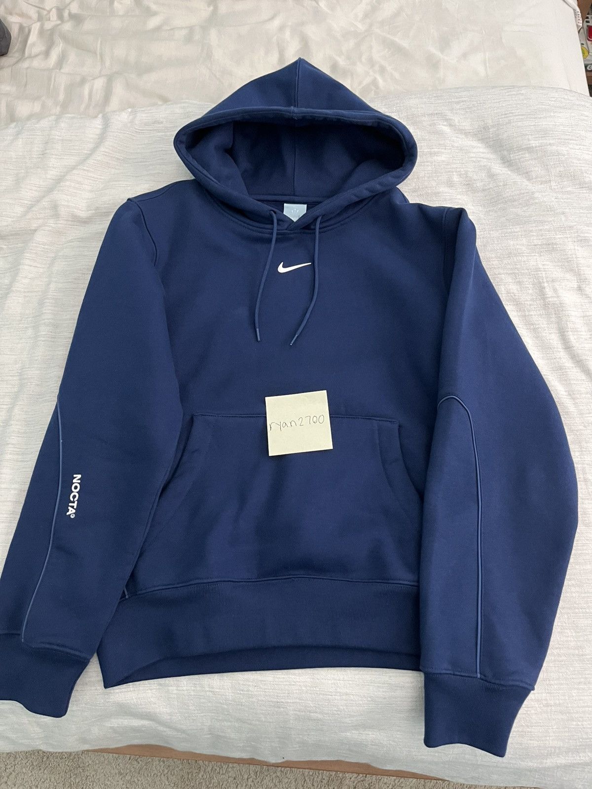 Drake × Nike Nike Drake Nocta Hoodie - Cardinal Stock Navy Blue Size US S / EU 44-46 / 1 - 2 Thumbnail