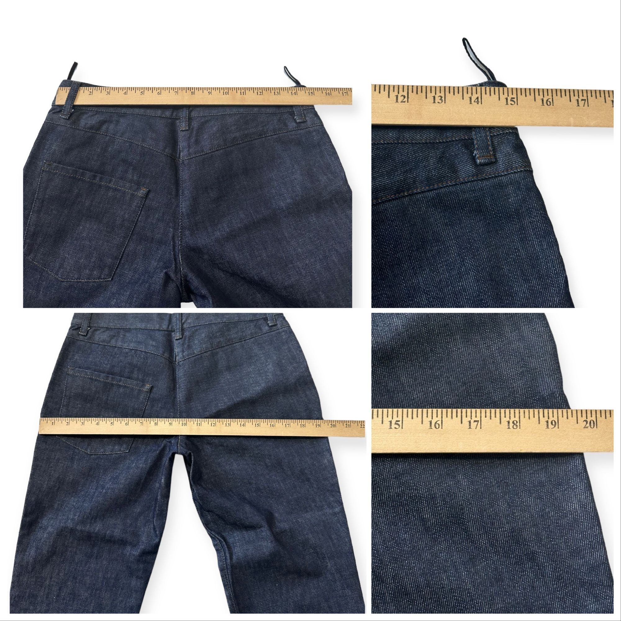 Prada Prada Denim Cropped Pants, size Italian 44/US 10/M Size 30" / US 8 / IT 44 - 13 Thumbnail