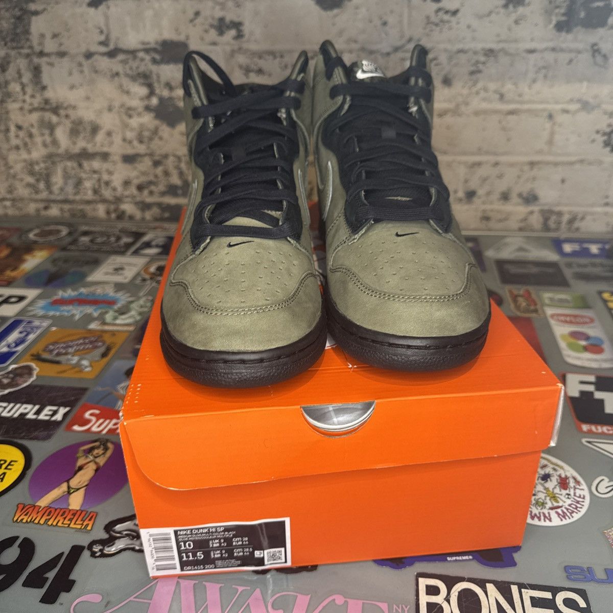 Nike Nike Dunk High Soulgoods Olive Size 10 New In Box 2022 Size US 10 / EU 43 - 6 Thumbnail