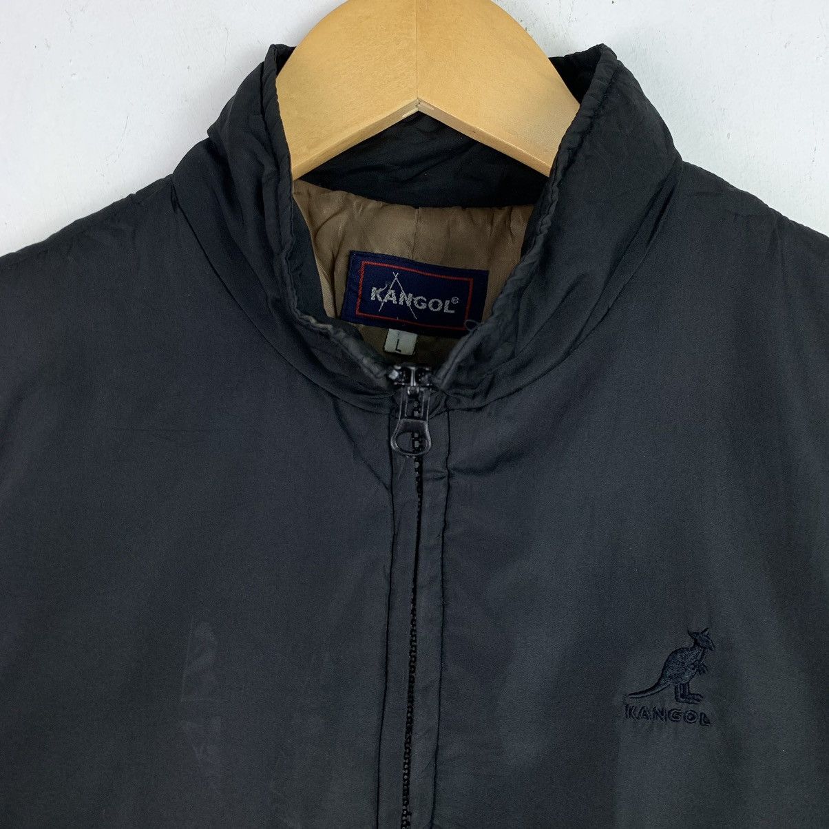 Kangol × Vintage Vintage Kangol Full Zipper Jacket Size US L / EU 52-54 / 3 - 2 Thumbnail