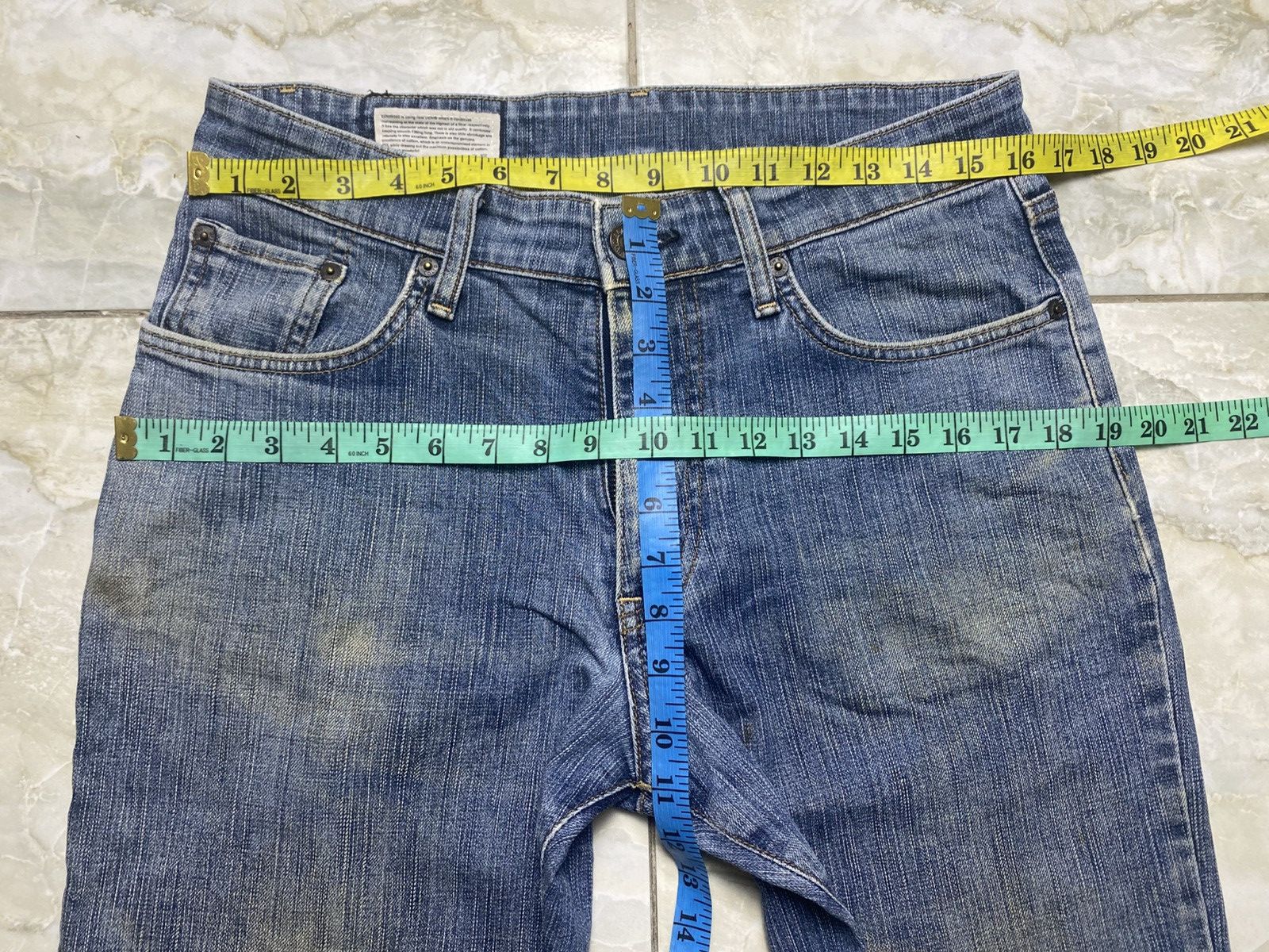 Edwin × Japanese Brand FADED DENIM EDWIN 503 32x39 Size US 32 / EU 48 - 9 Thumbnail