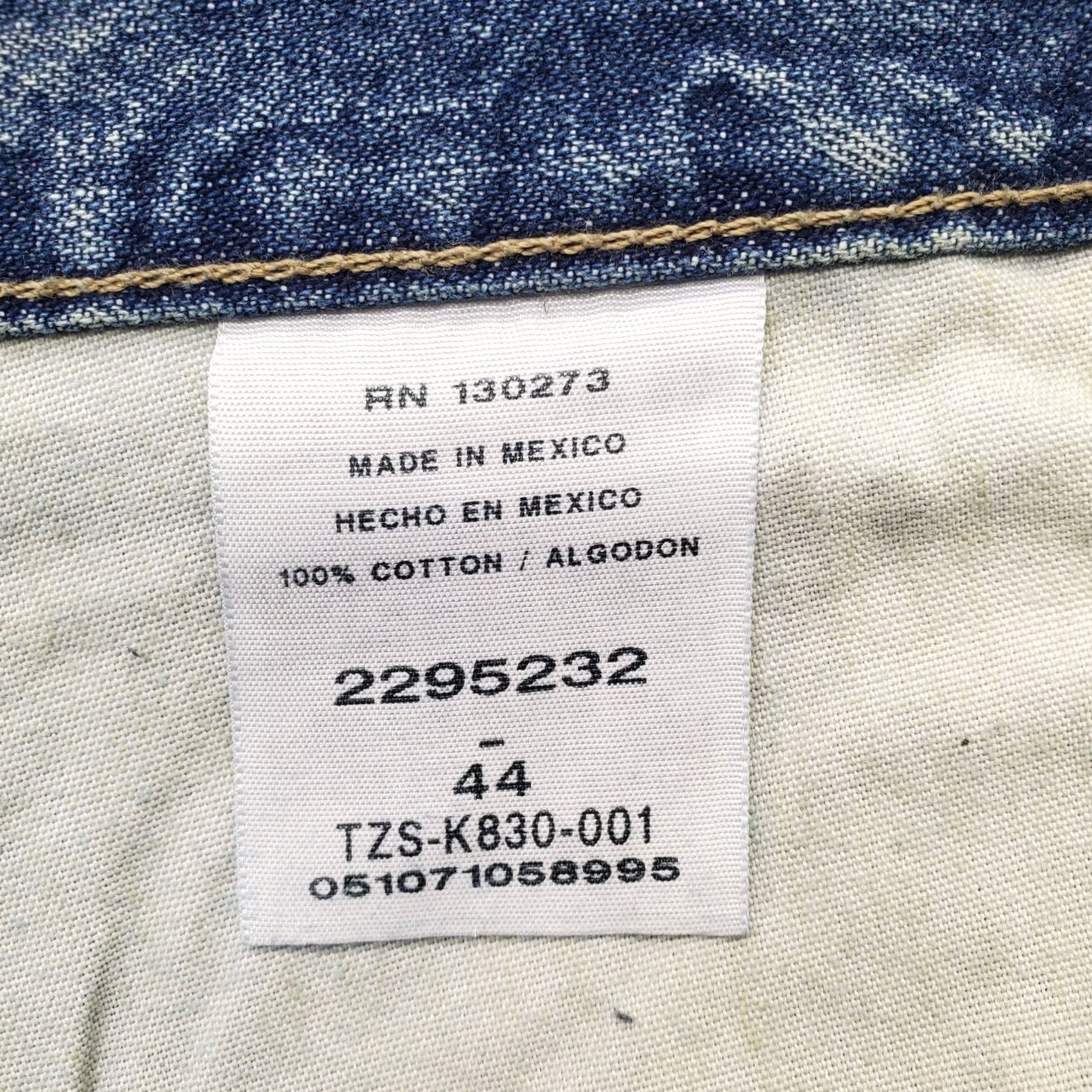 Lee Lee Denim Shorts Mens 44 Blue Workwear High Rise Flat Front Outdoor VINTAGE Size US 44 / EU 60 - 7 Thumbnail