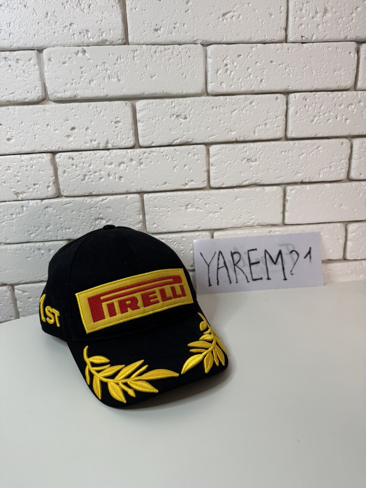 Pirelli Pirelli cap hat Size ONE SIZE - 1 Thumbnail