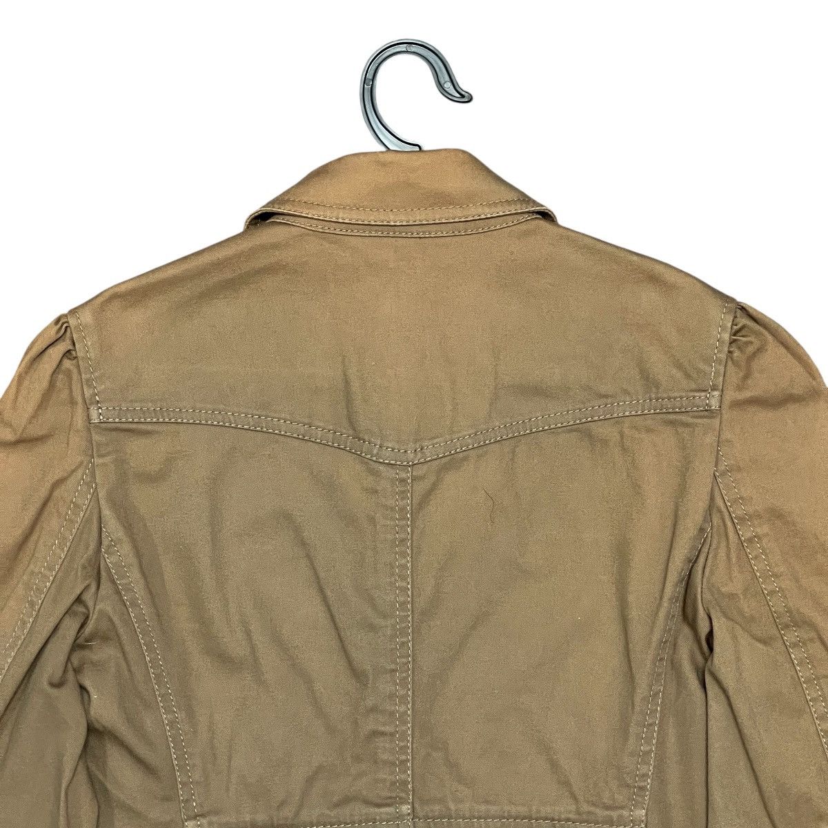 Marc Jacobs Marc Jacobs Y2k Khaki Utility Military Style Blazer Jacket Size XS / US 0-2 / IT 36-38 - 16 Thumbnail