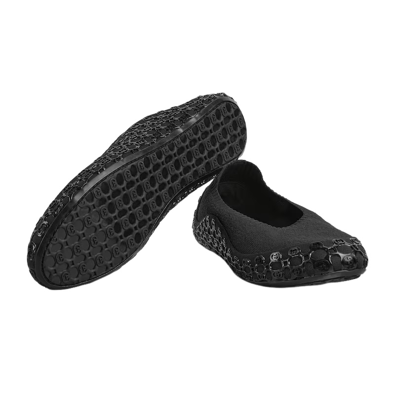 Gucci GUCCI $1090 Black Elastic Sneakers New & Authentic Size US 5 / EU 37 - 5 Thumbnail