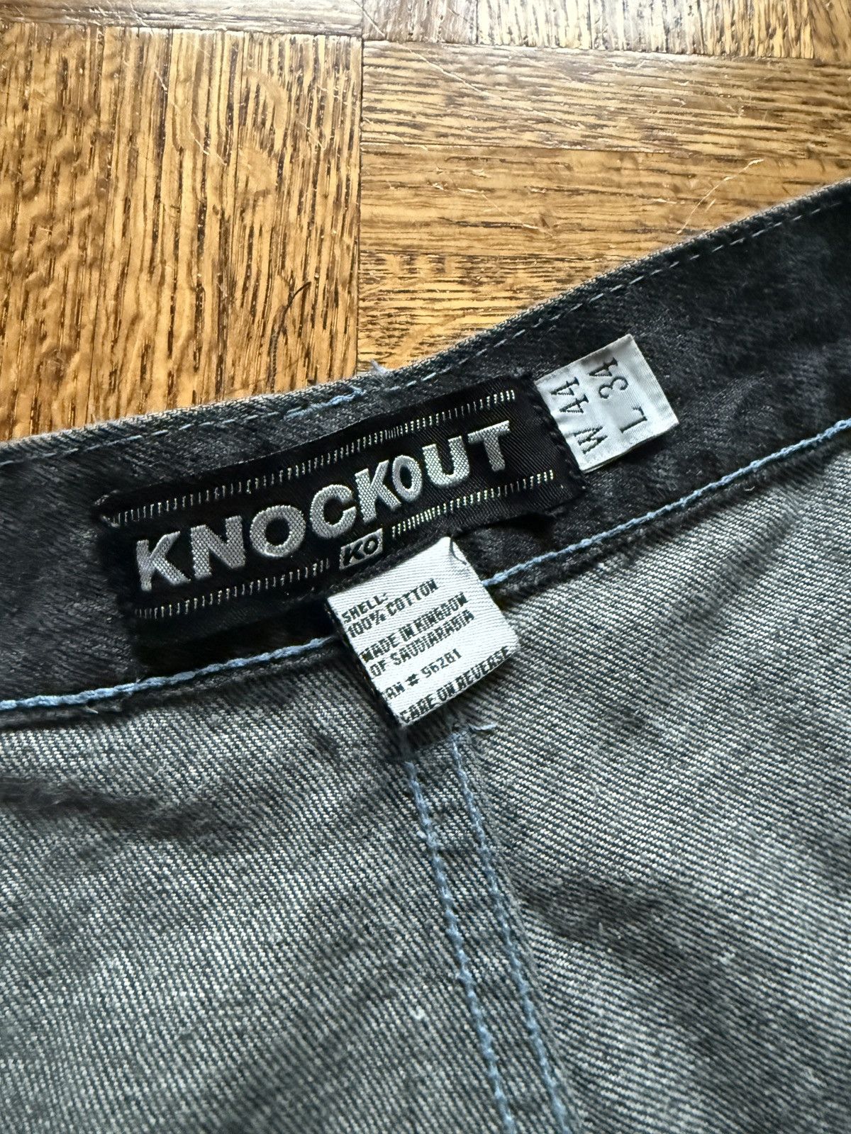 Vintage Vintage Y2K Knockout Baggy Denim Jeans Size US 40 / EU 56 - 3 Thumbnail