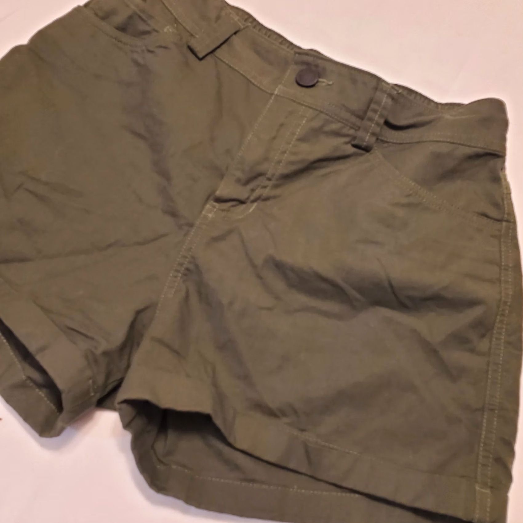Outdoor Research Outdoor Research OR Womens Sz Sm Canvas Camp Shorts Dark Green 3" Inseam Size 28" / US 6 / IT 42 - 3 Thumbnail