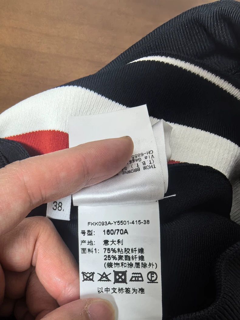Thom Browne Thom Browne Colorful pleated skirt Size 37" - 6 Thumbnail
