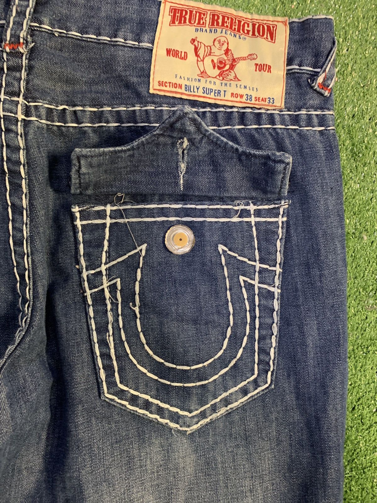 True Religion TRUE RELIGION BILLY SUPER T ROW 38 Seat 33 Size US 38 / EU 54 - 5 Thumbnail