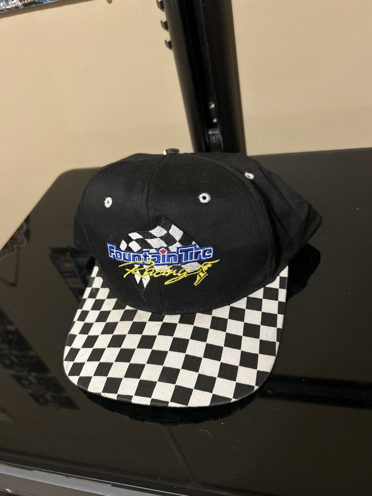 Vintage Vintage Fountain tire racing hat Size ONE SIZE - 1 Thumbnail