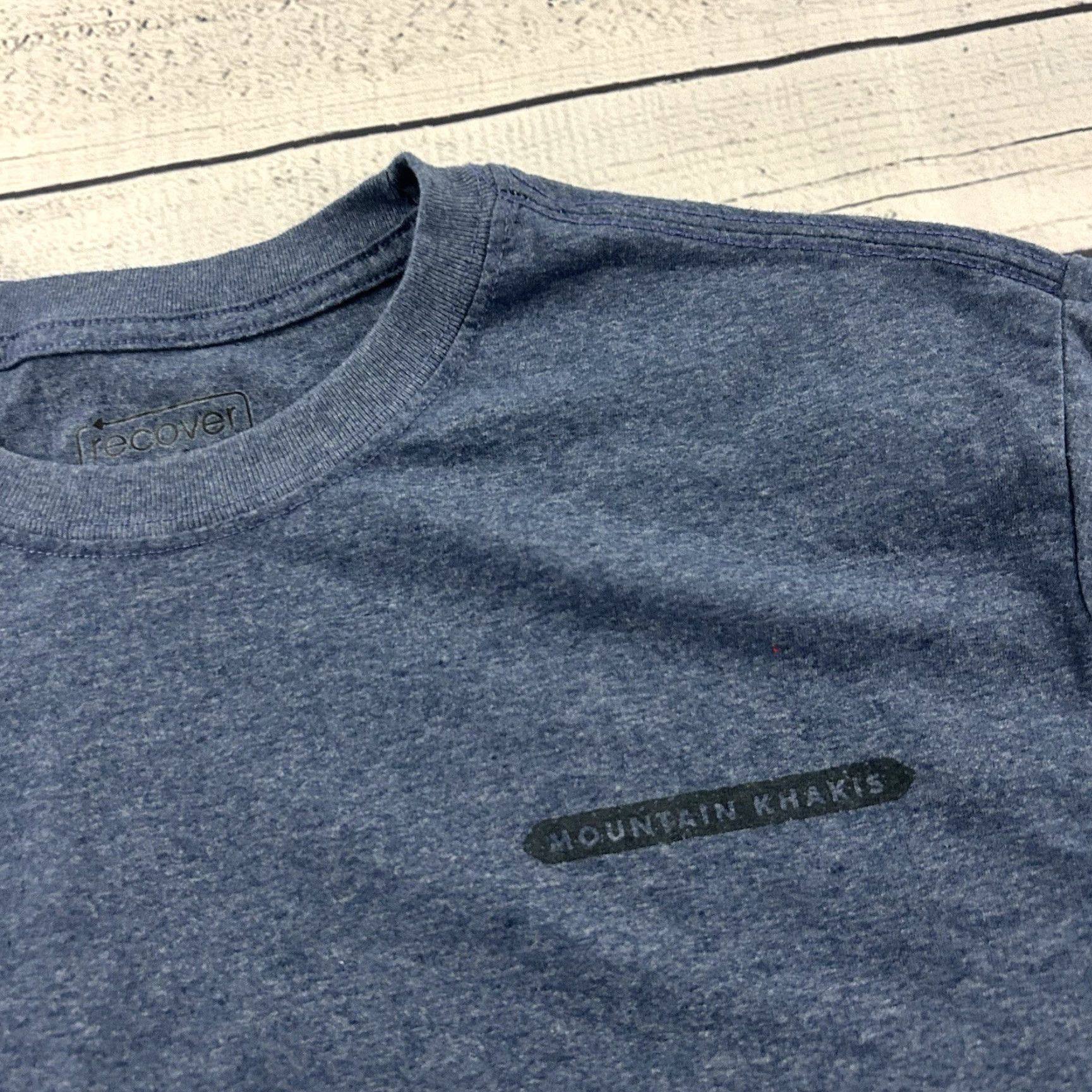 Mountain Khakis Mountain Khakis Short Sleeve Shirt Mens Large Blue Size US L / EU 52-54 / 3 - 2 Thumbnail
