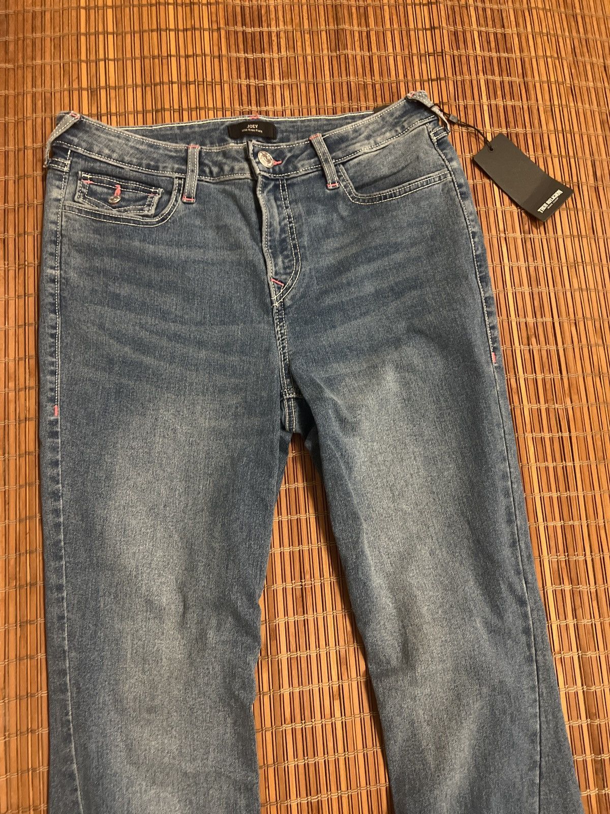 True Religion True Religion joey mid rise flap flare medium sunkissed wash Size 31" - 6 Thumbnail