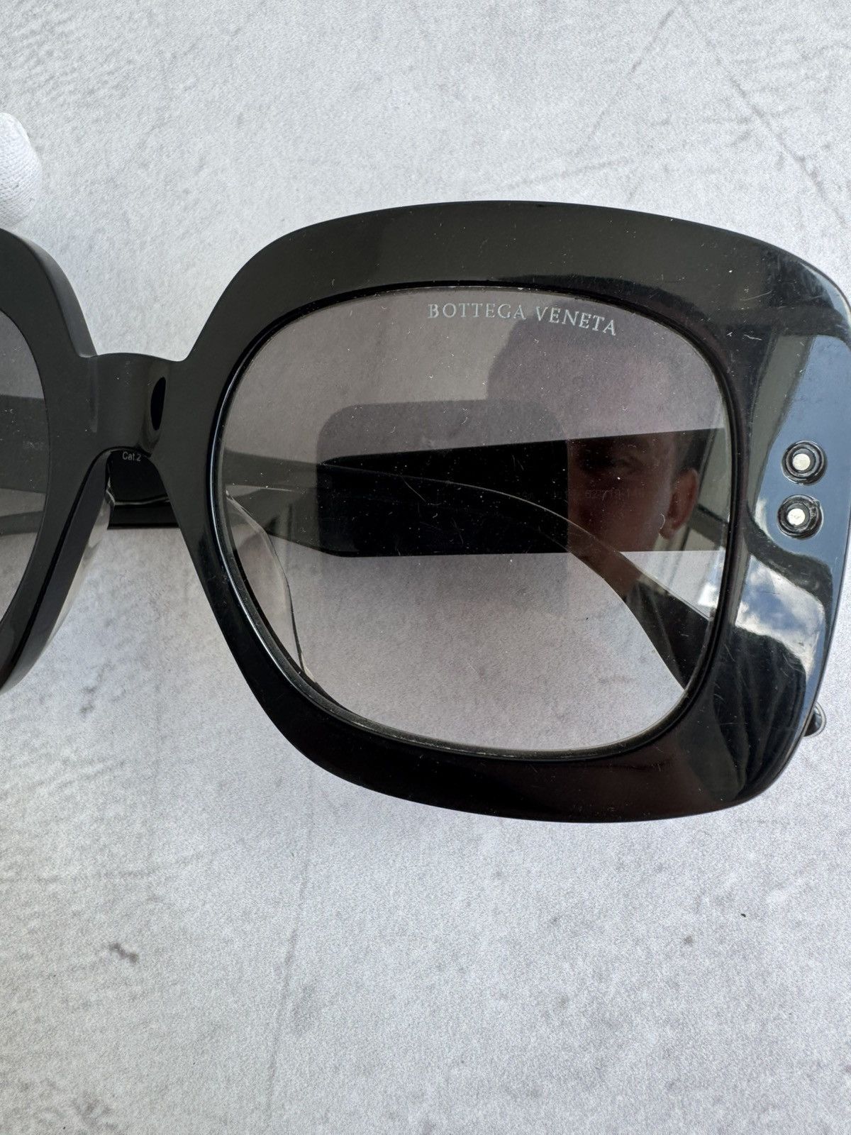 Bottega Veneta Bottega Veneta BV0237SA Sunglasses Vintage Size ONE SIZE - 9 Thumbnail