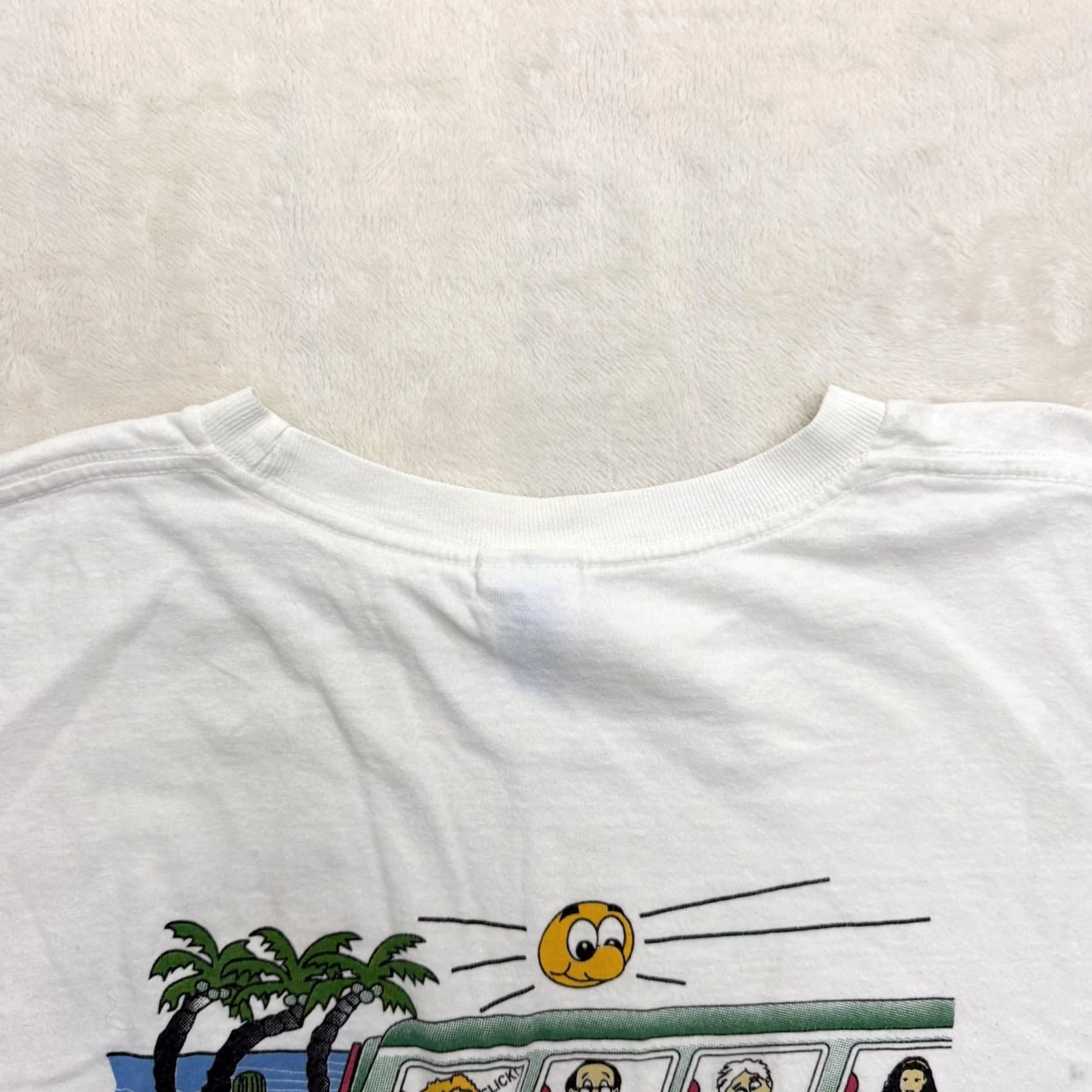 Vintage Caribe Mexicano Playa Del Carmen Shirt Mens Large White M&O Knits T-Shirt Graphic Print Crew Neck Short Sleeve Mexico Travel Tourist Logo Size US L / EU 52-54 / 3 - 3 Thumbnail