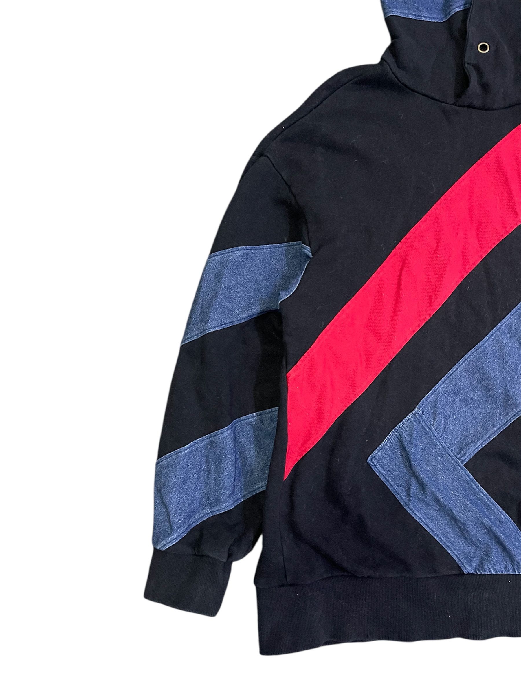 Frapbois Fila x Frapbois (Issey Miyake) Pullover Hoodie Red Blue Size US S / EU 44-46 / 1 - 6 Thumbnail