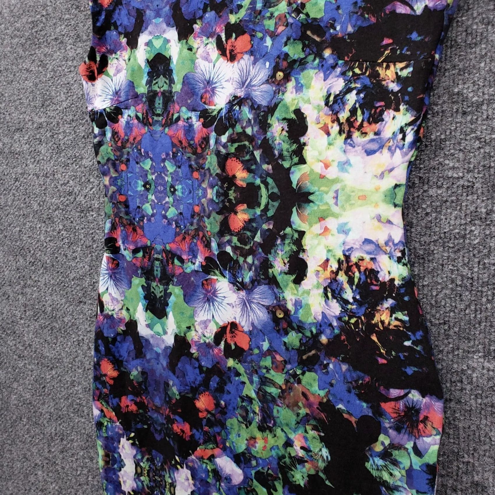 H&M H&M Dress Womens XS Blue Green Bodycon Sleeveless Short Size XS / US 0-2 / IT 36-38 - 6 Thumbnail