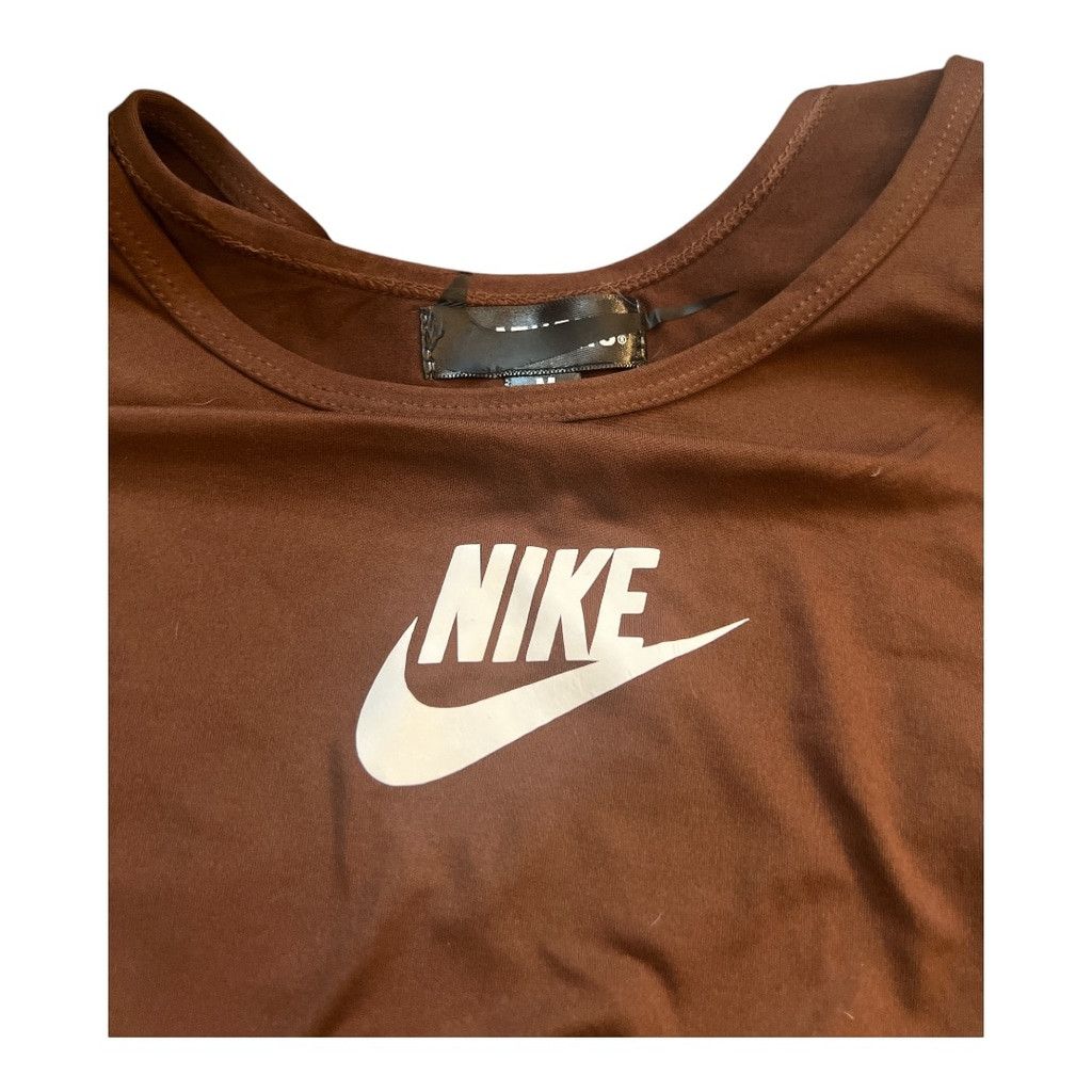 Nike Women's Nike Brown Tank Top Size M Size M / US 6-8 / IT 42-44 - 4 Thumbnail