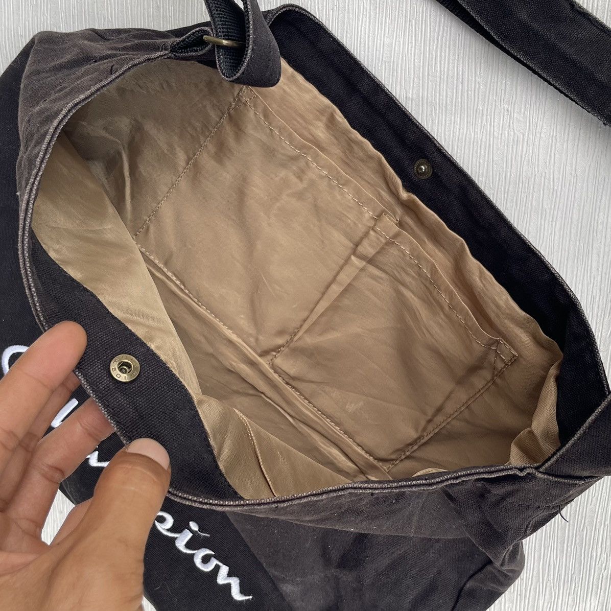 Champion Champion Canvas Tote Sling Bag Size ONE SIZE - 8 Thumbnail