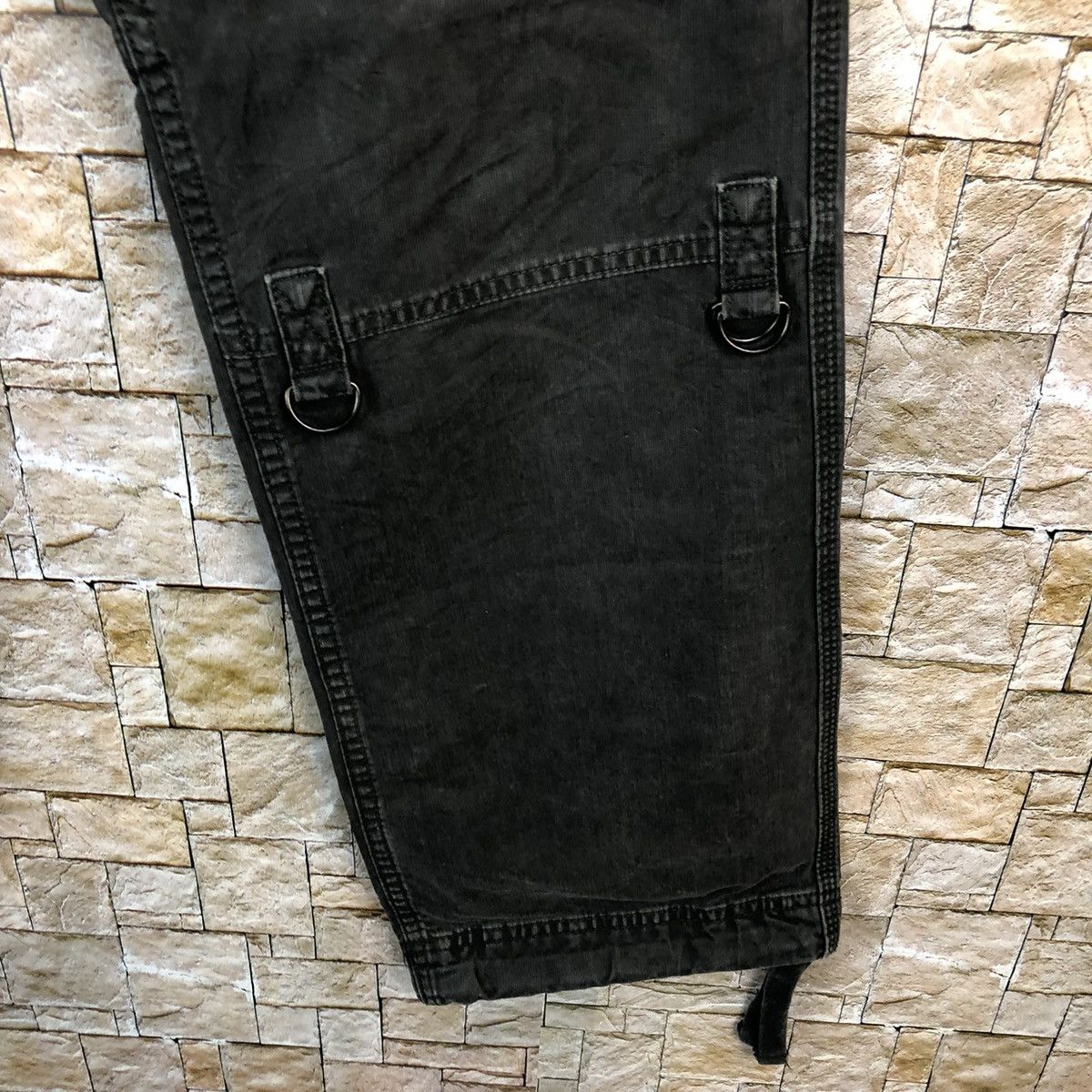 Japanese Brand Uniqlo Black japan utility Cargo Multipocket Pants #A618 Size US 29 - 13 Thumbnail