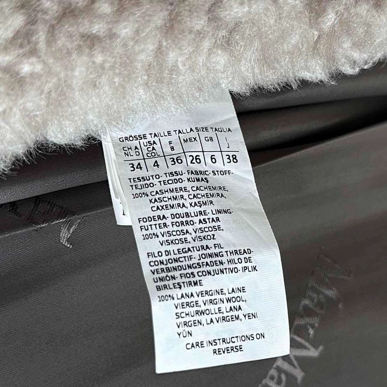Max Mara Max Mara Cashmere patchwork lambswool bathrobe coat Size M / US 6-8 / IT 42-44 - 4 Thumbnail