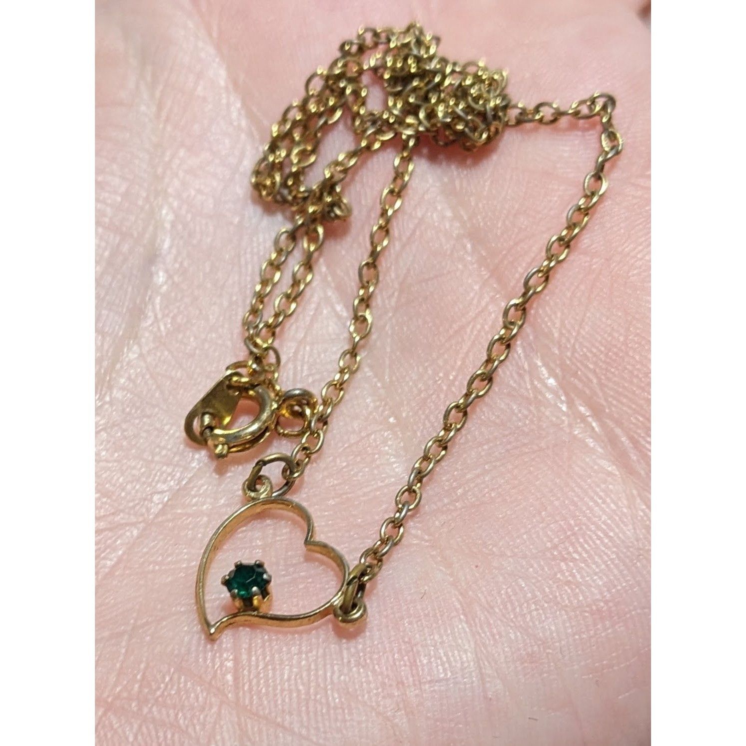 Other Minimalist Gold Open Heart Necklace Size ONE SIZE - 13 Thumbnail