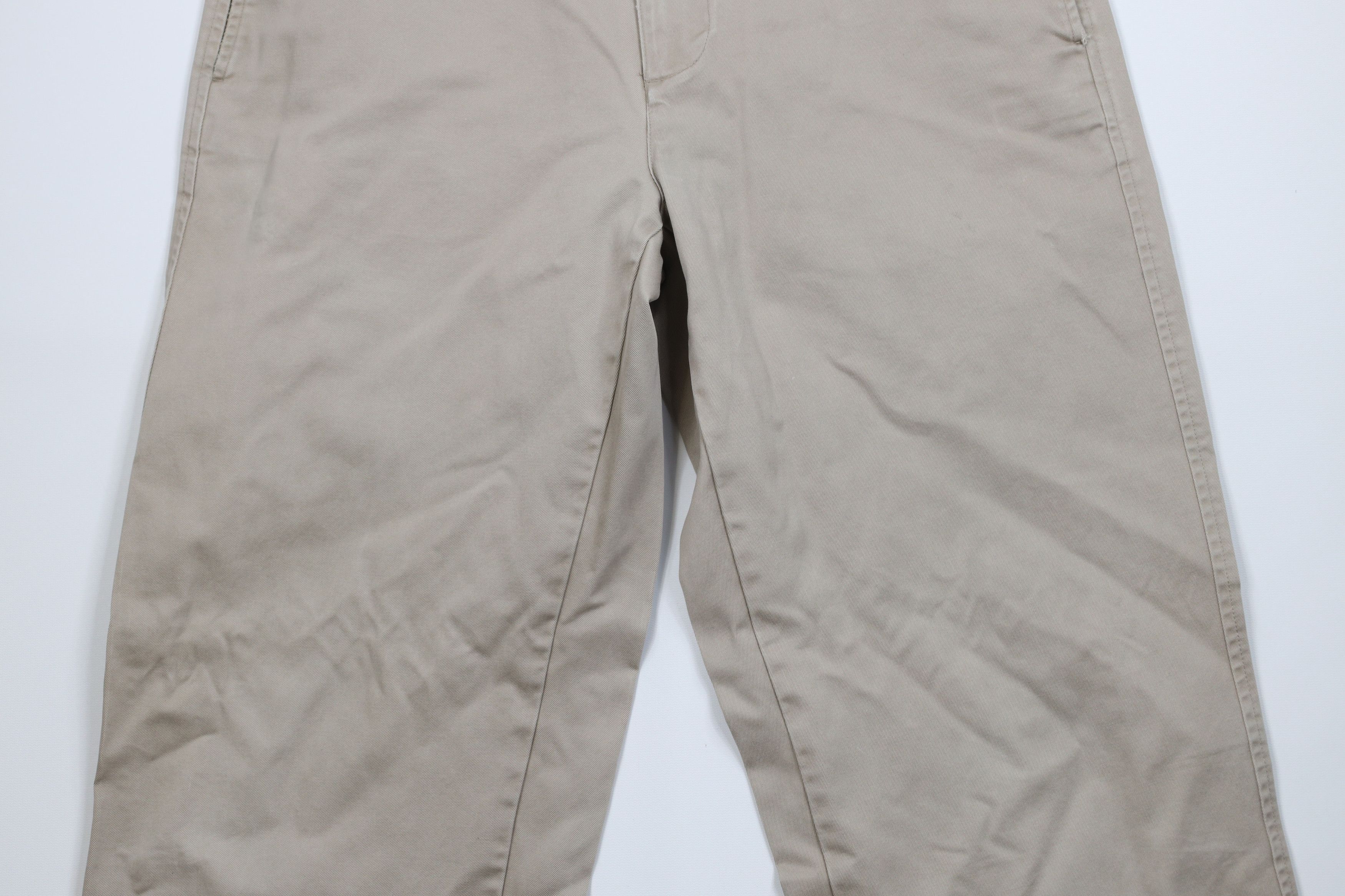 Gap Vintage Y2K Gap Relaxed Fit Wide Leg Chino Pants Beige Size US 34 / EU 50 - 3 Thumbnail