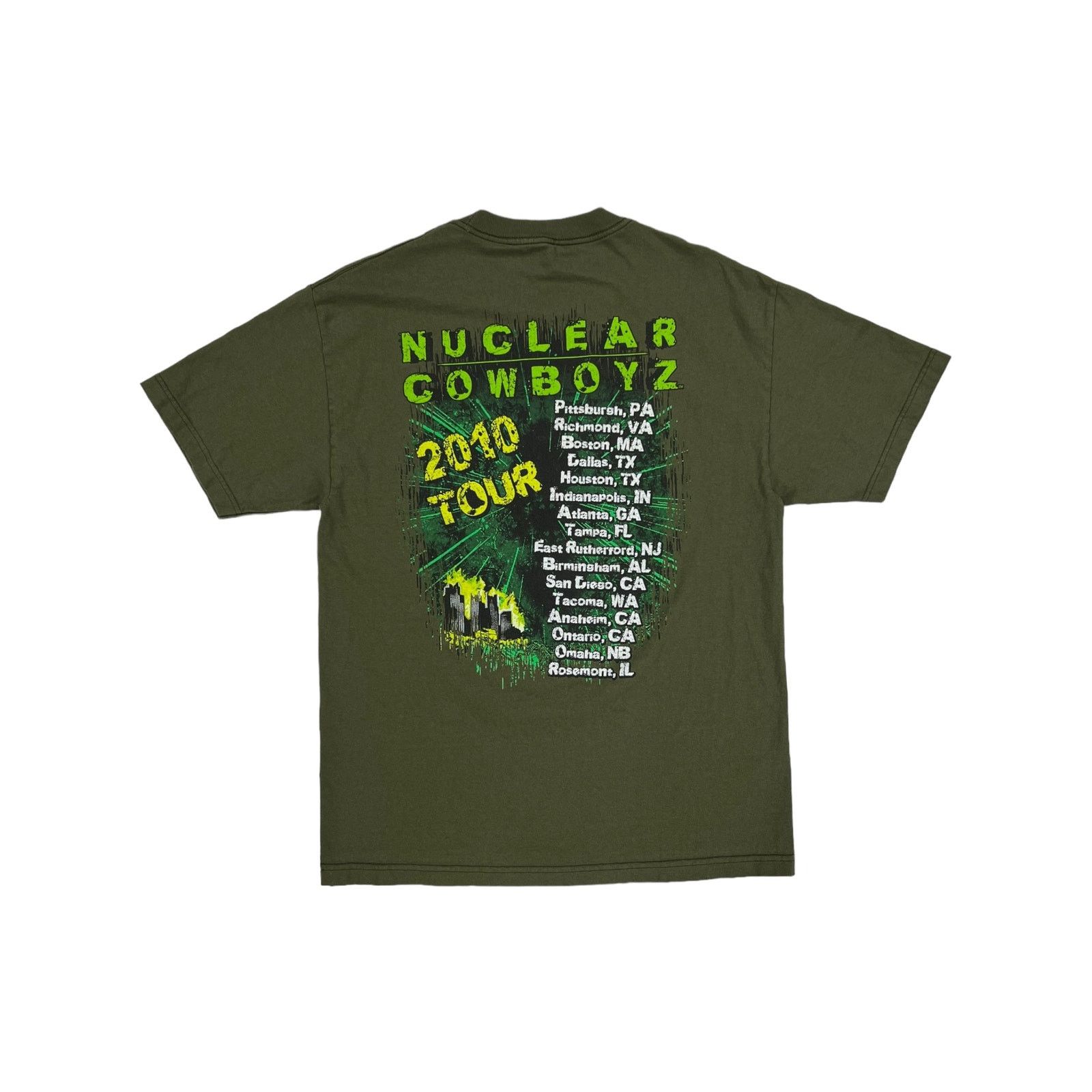 Other Y2K 2010 Nuclear Cowboyz bike motocross tee (L) Size US L / EU 52-54 / 3 - 6 Thumbnail