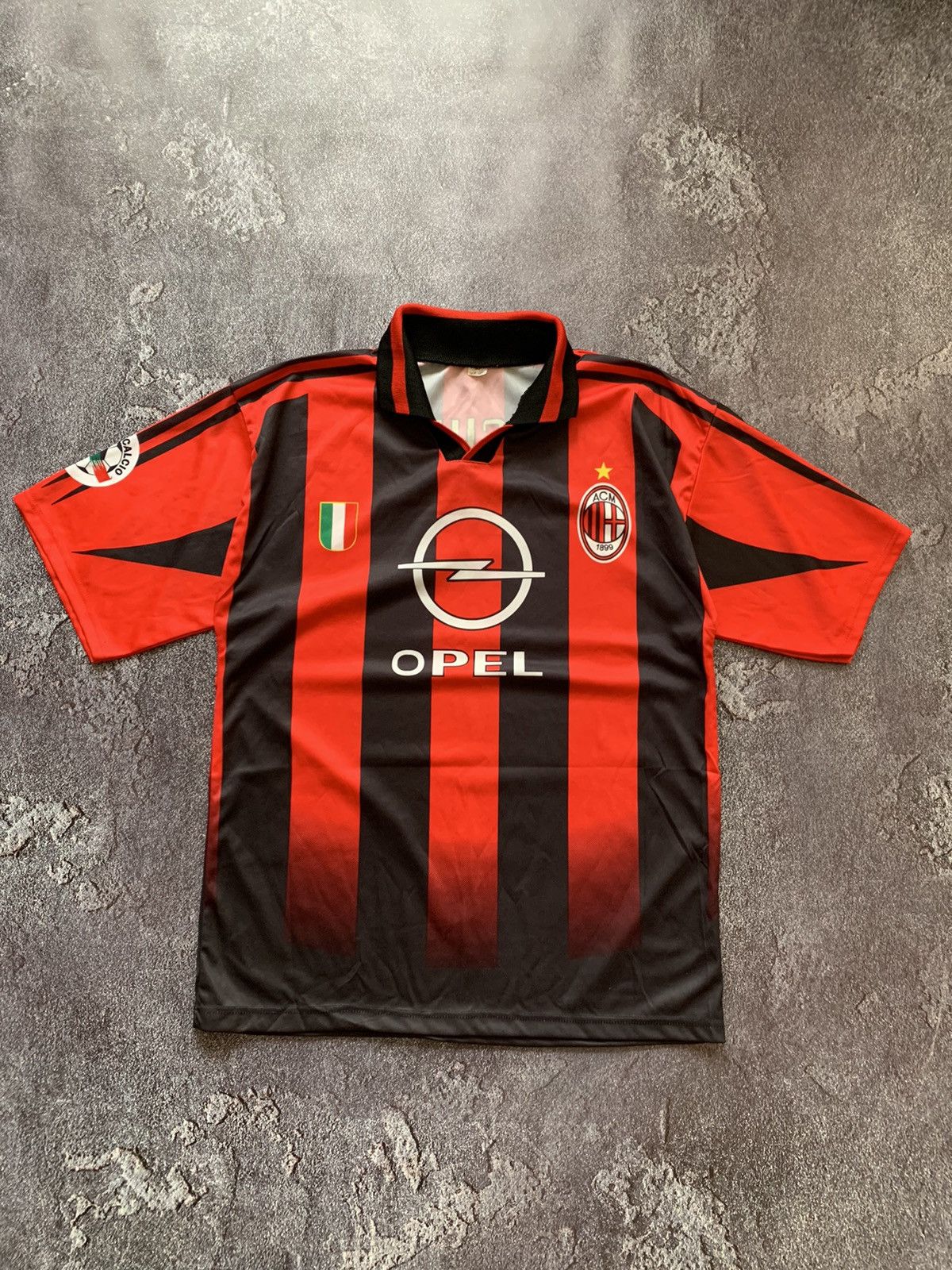 Vintage Vintage AC Milan Soccer Jersey #7 Shevchenko Bootleg Size US M / EU 48-50 / 2 - 1 Thumbnail