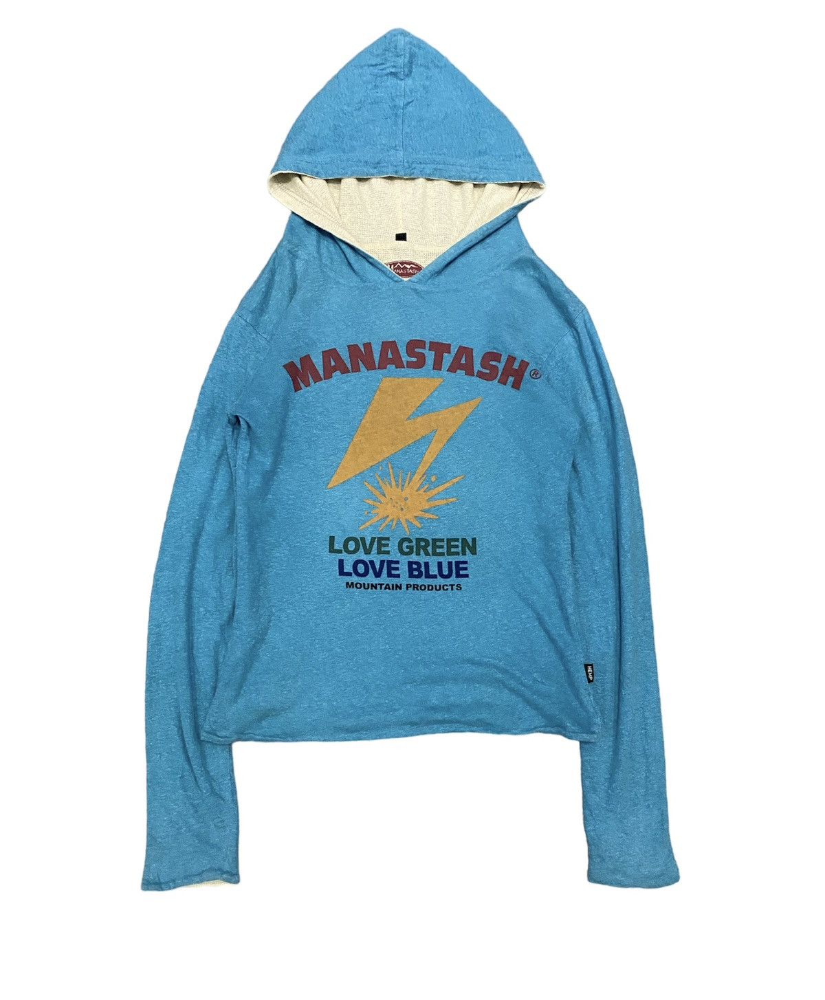 Manastash Thermal hoodie pop logo