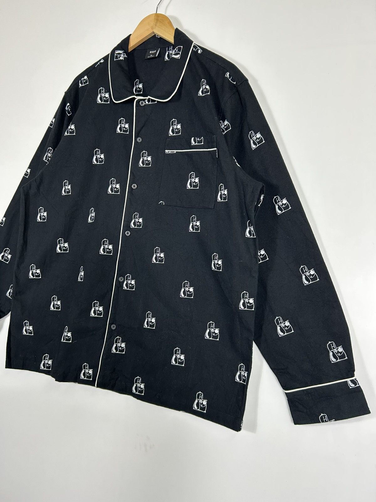 Huf × Sex Skateboards 🔥Huf Button Shirt Jacket Size US XL / EU 56 / 4 - 3 Thumbnail