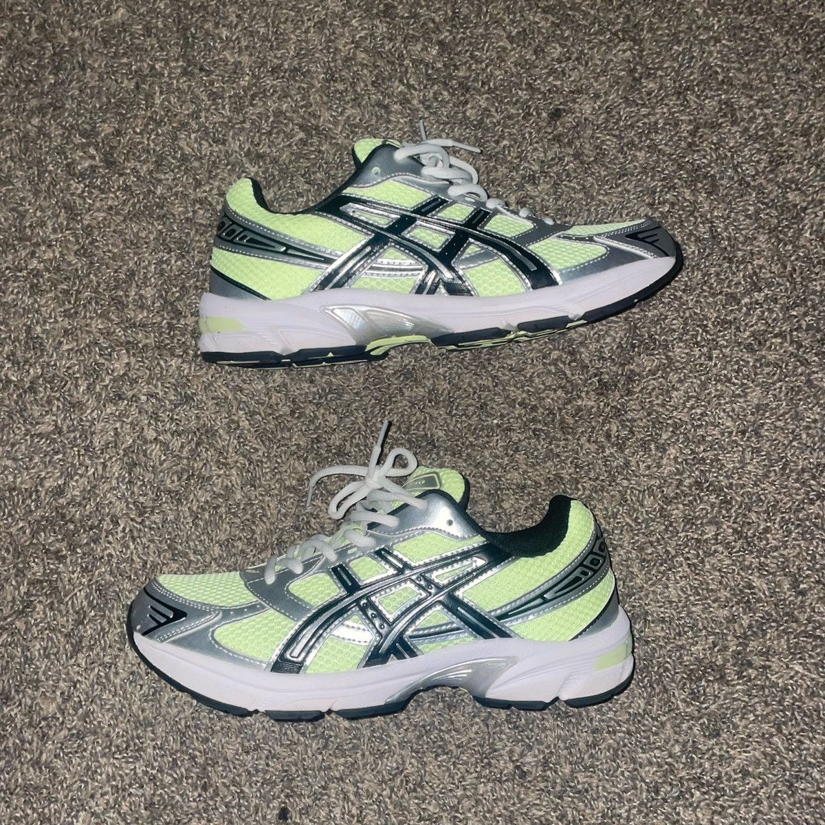 Asics Asic Gel 1130 “Neon pack green” Size US 9.5 / IT 39.5 - 2 Thumbnail
