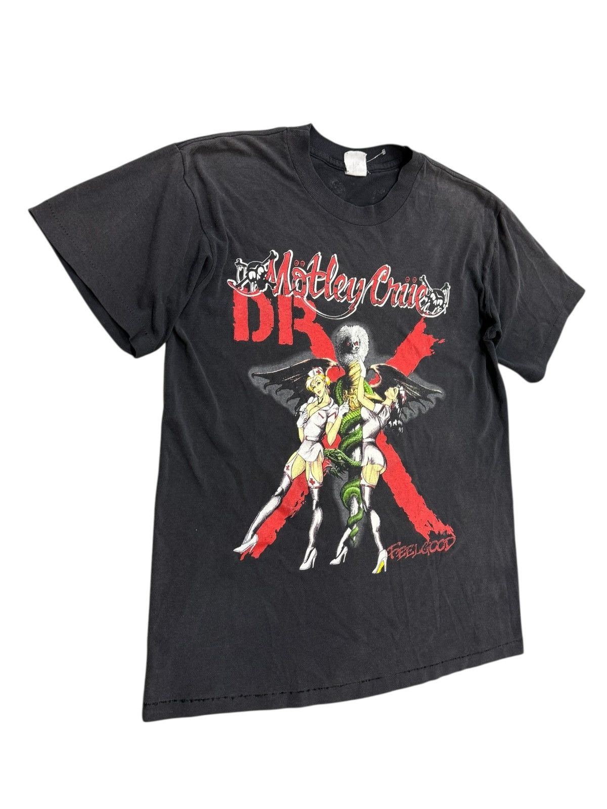 Vintage Vintage motely crew dr feel good t shirt Size US S / EU 44-46 / 1 - 5 Thumbnail