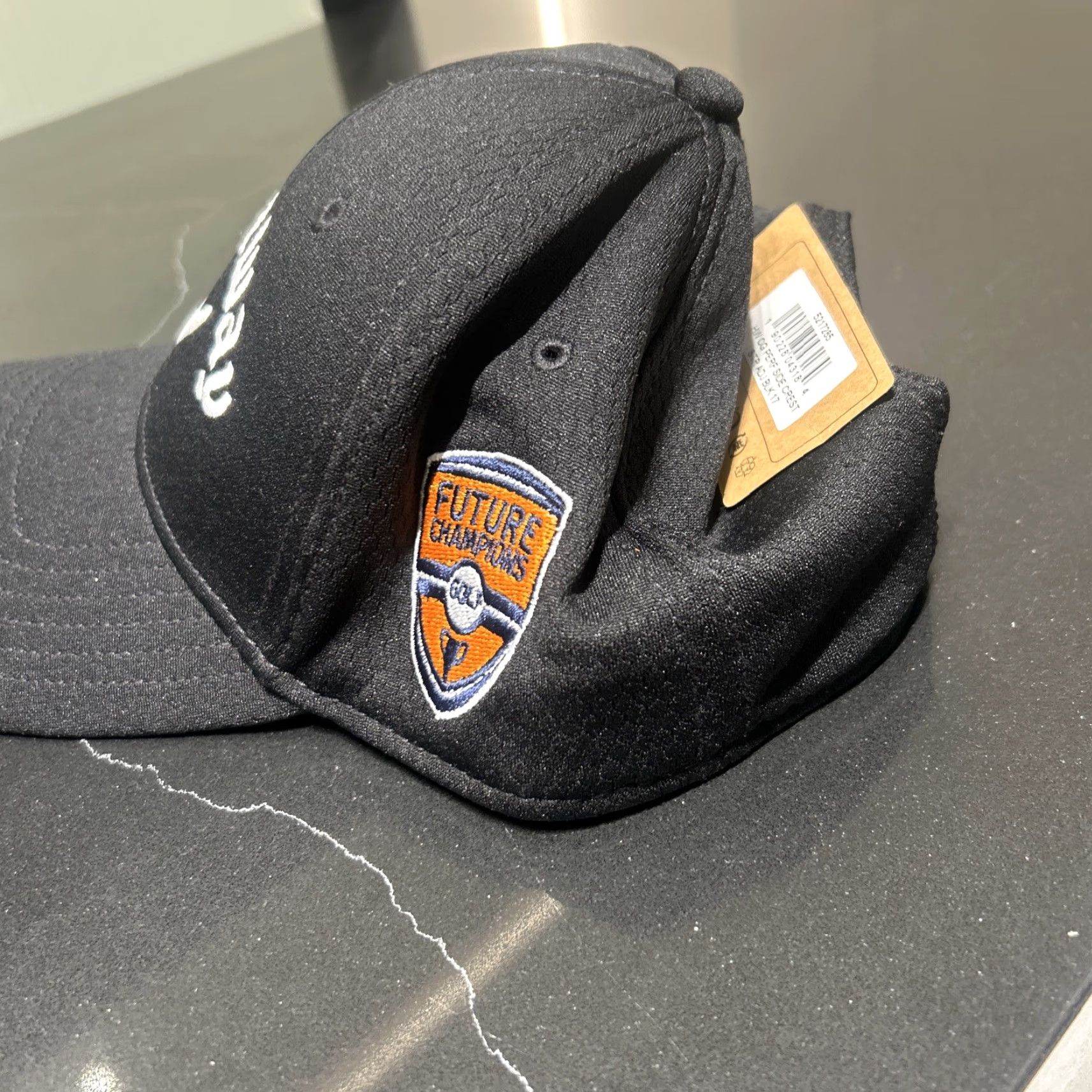 Callaway Callaway Future Champions Embroidered Black Polyester Adjustable Hat Mens NWT Size ONE SIZE - 2 Thumbnail