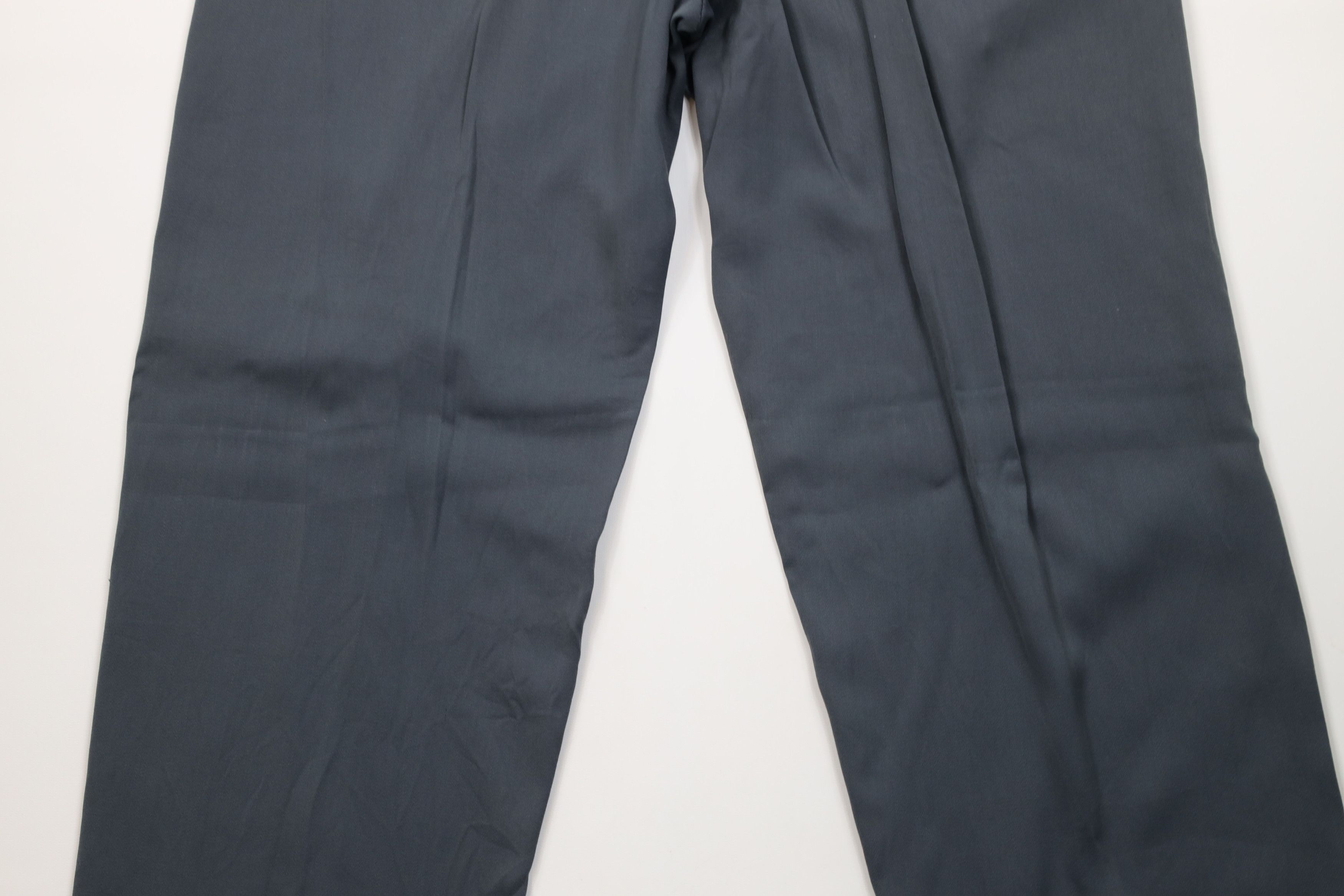 Vintage Vintage 50s Streetwear Gabardine Wide Leg Chino Pants USA Size US 32 / EU 48 - 10 Thumbnail