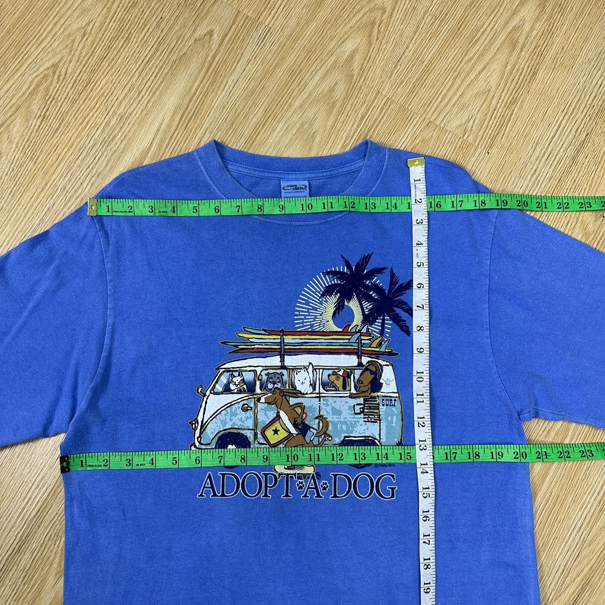 Sun Surf Vintage Crazy Shirts Back Heat Adopt A Dog Surfing A834 Size US M / EU 48-50 / 2 - 8 Thumbnail