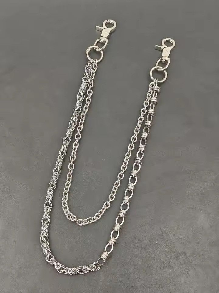 Other DIY Retro Keel Clamp Bead Double-Layer pant chain Size ONE SIZE - 3 Thumbnail
