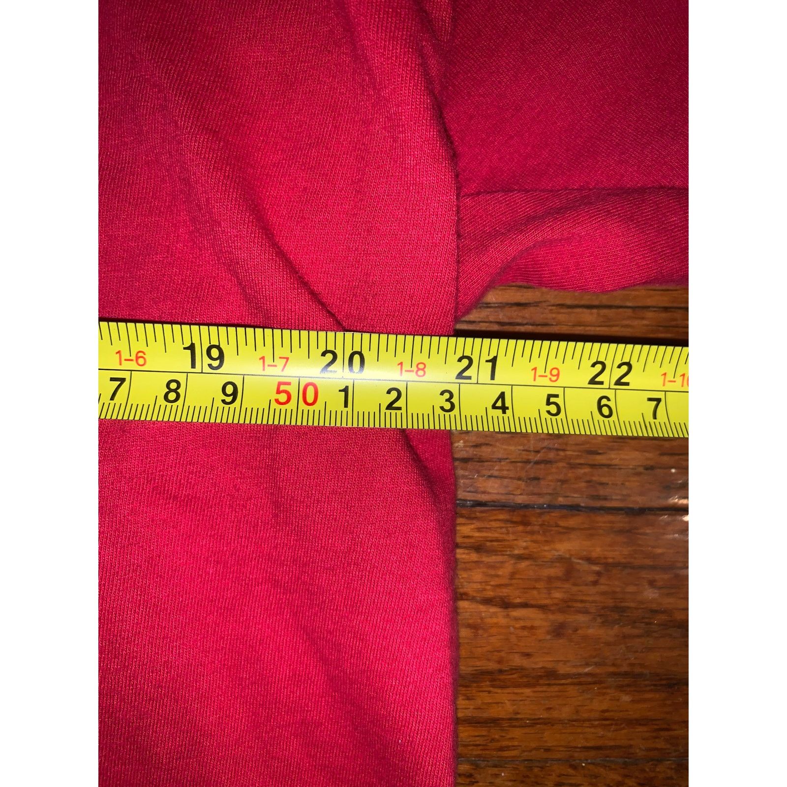Polo Ralph Lauren × Vintage Vintage 90s Polo Ralph Lauren Pocket T Shirt Red Large Size US L / EU 52-54 / 3 - 6 Thumbnail