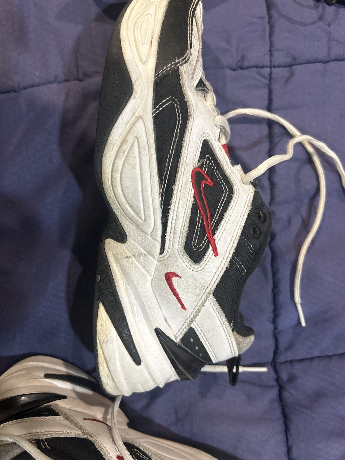 Nike Nike MK2 white and red trainers Size US 6 / EU 39 - 6 Thumbnail